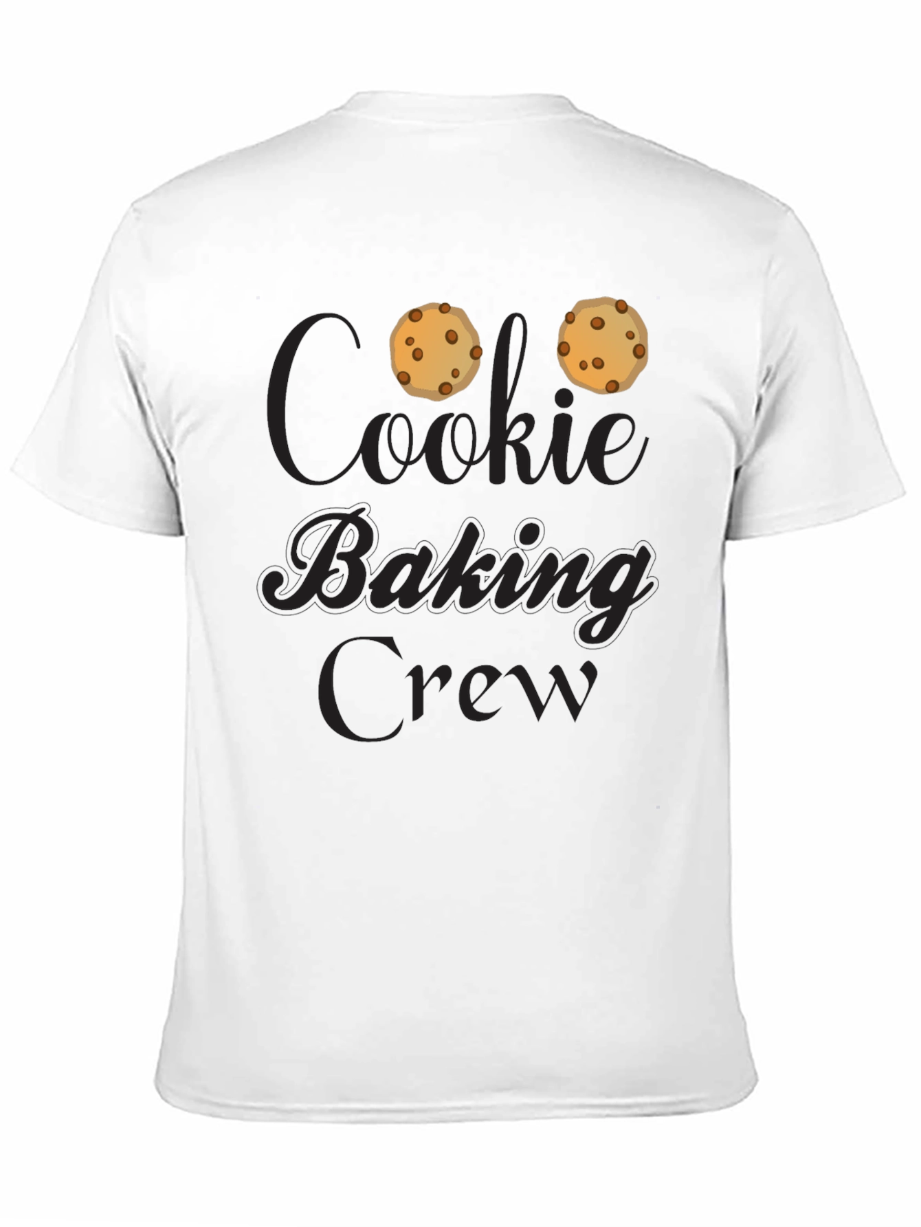 Black Cookie Baking Crew T-Shirt - Black view 11