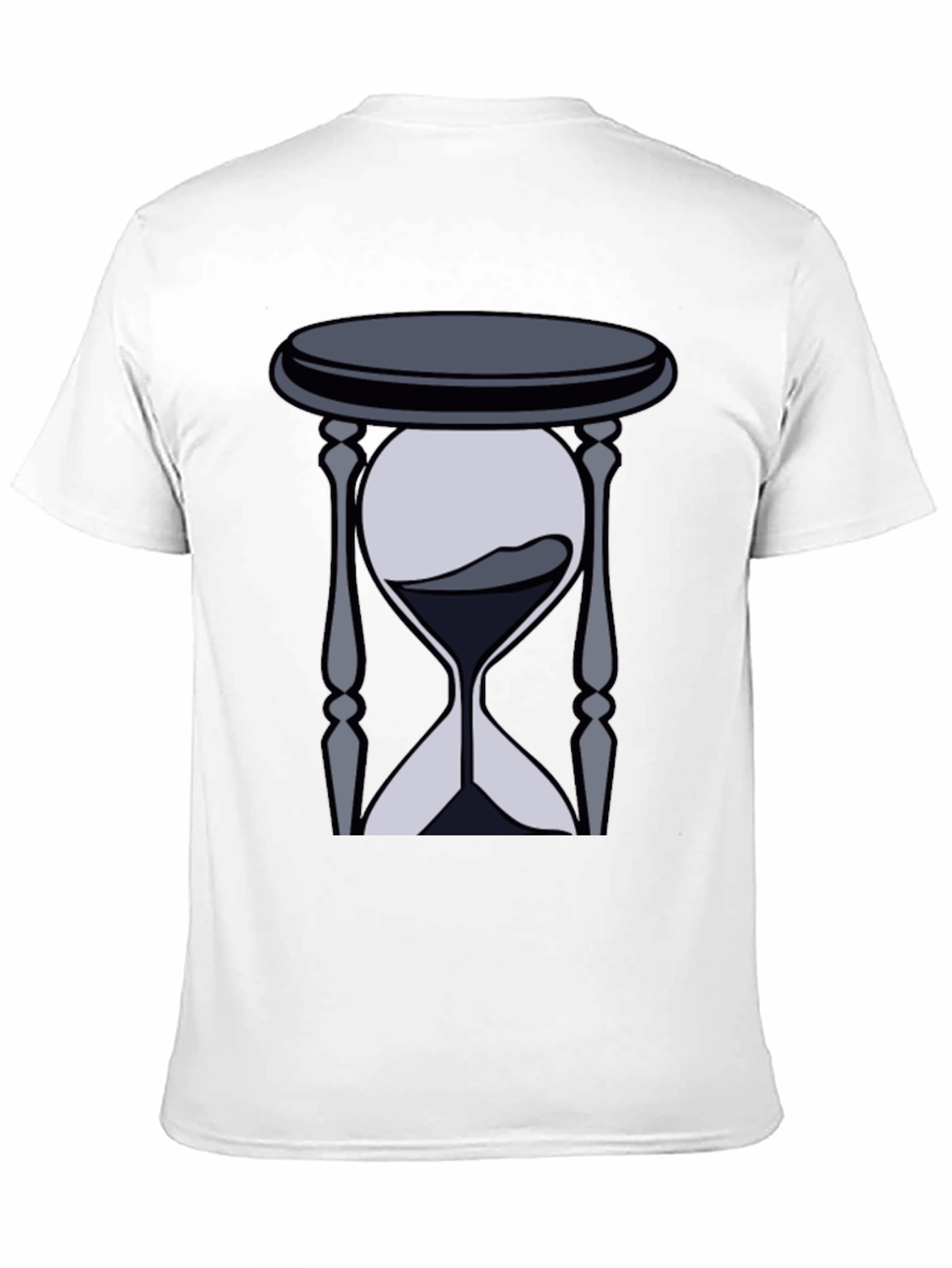 Black Hourglass Graphic Tee - Timeless Style view 11
