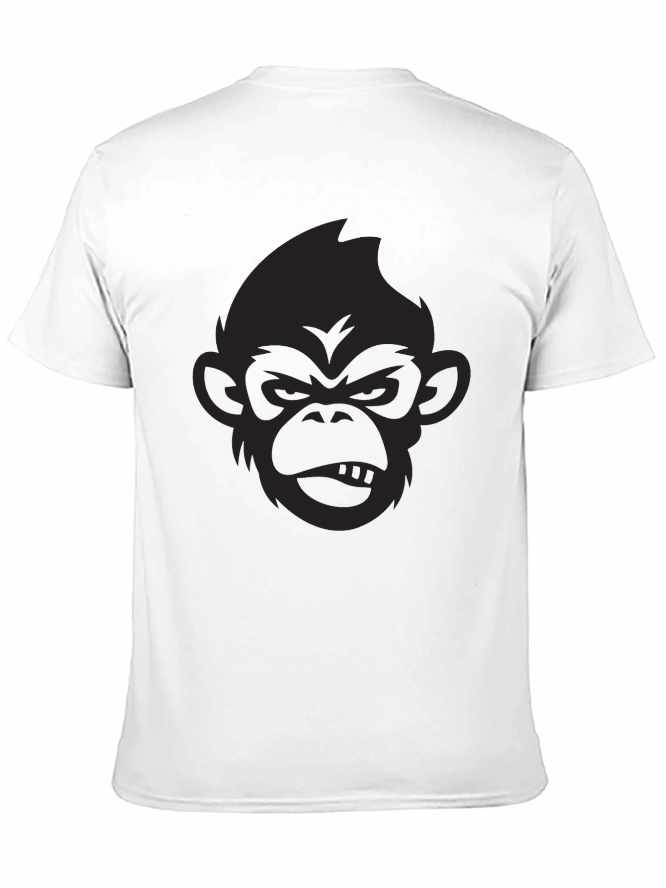 Black Black Monkey Graphic T-Shirt - Men's Casual Tee view 11