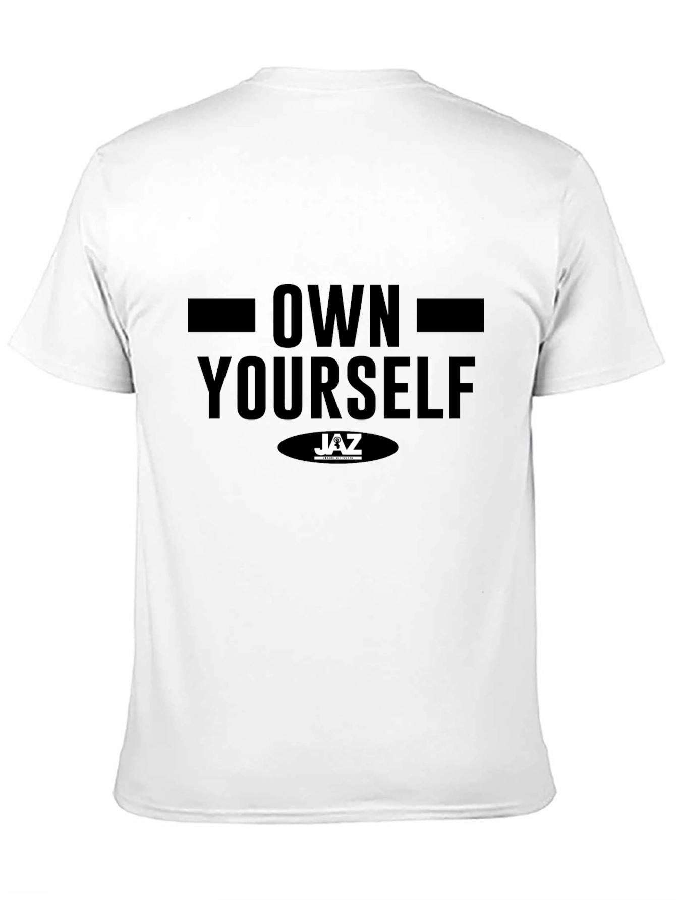 Black Own Yourself Black Graphic Tee - JAZ view 11