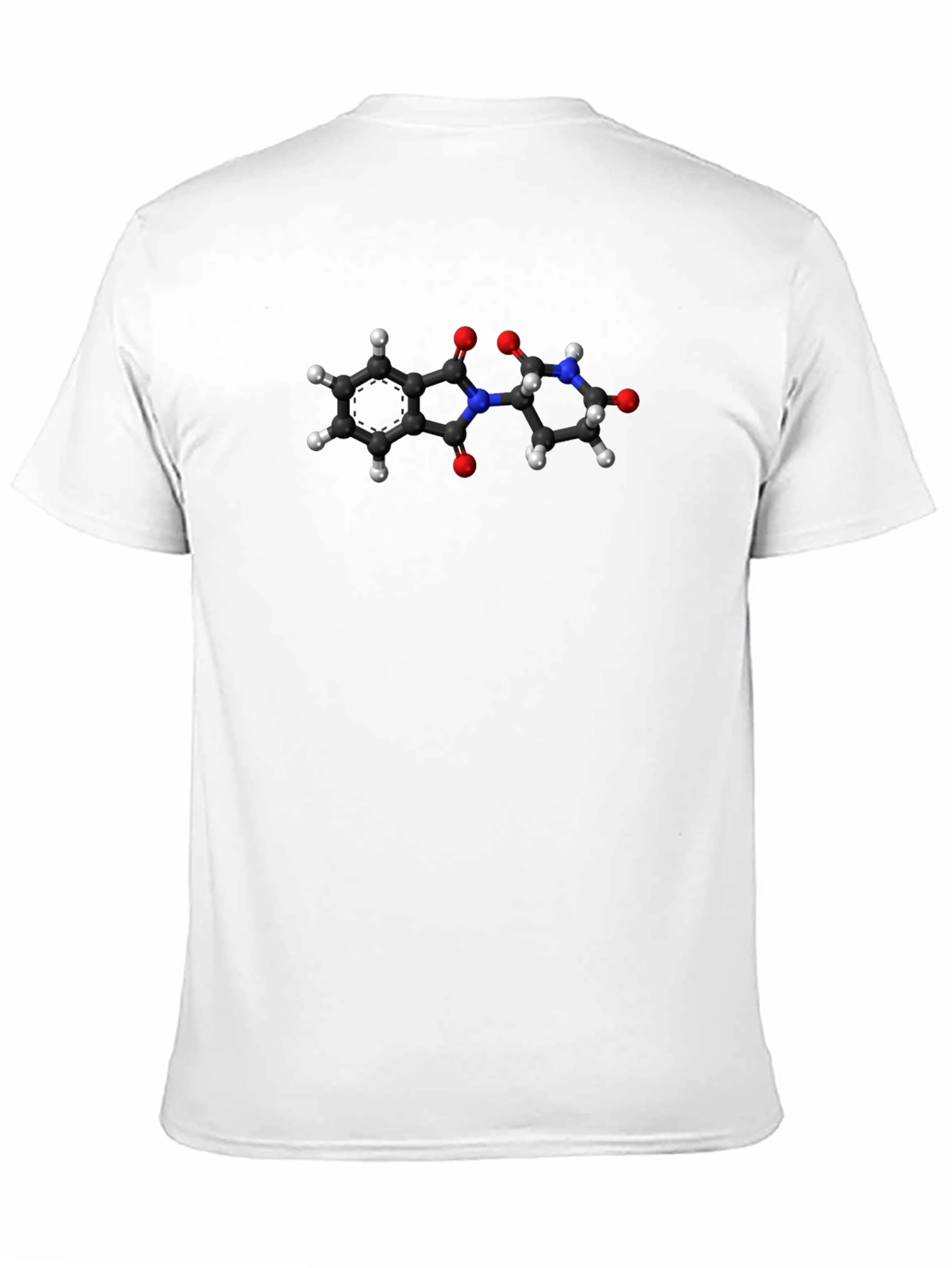 Black Molecule Graphic Tee - Black view 11