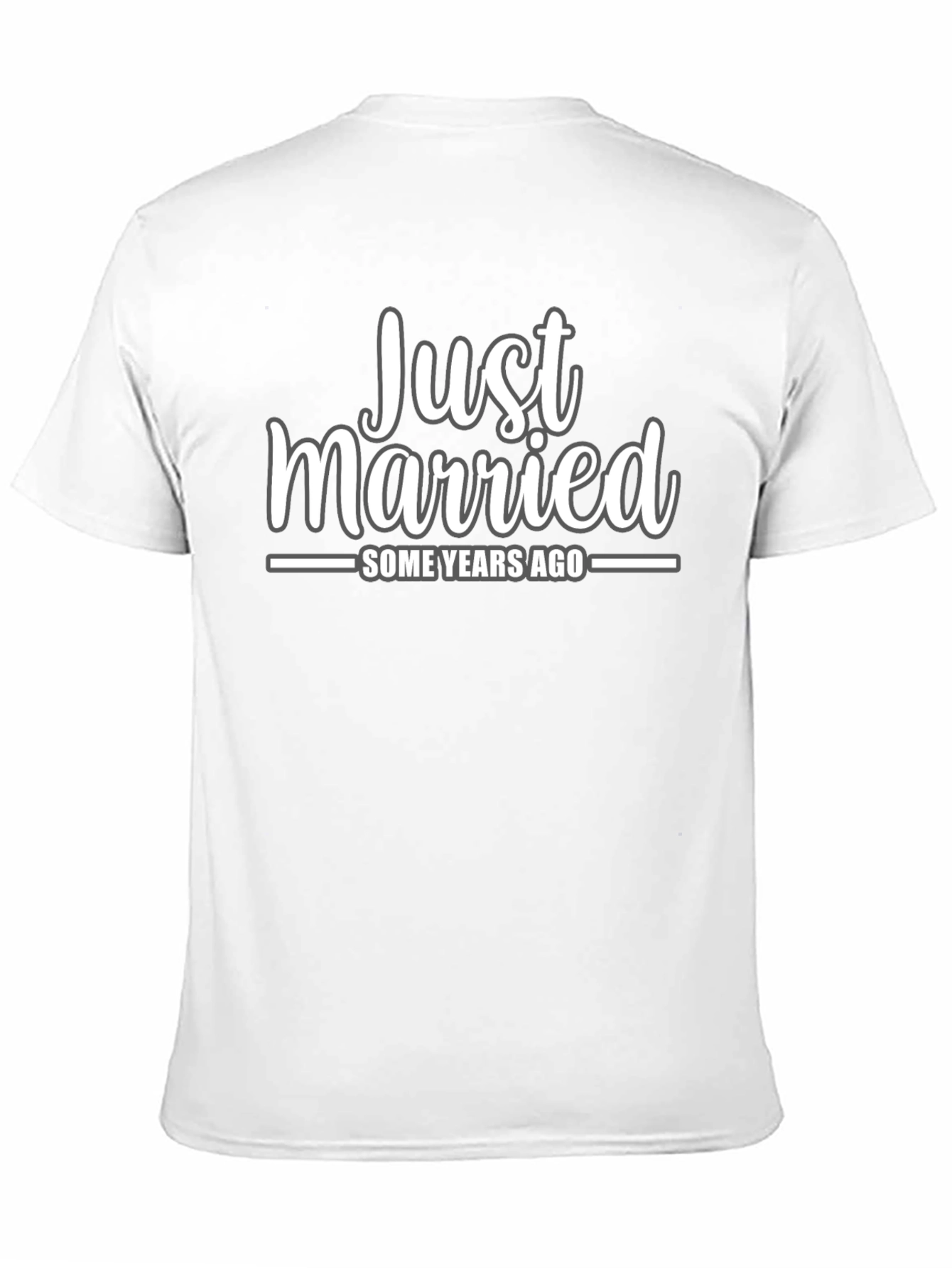 Black Just Married Some Years Ago T-Shirt view 11
