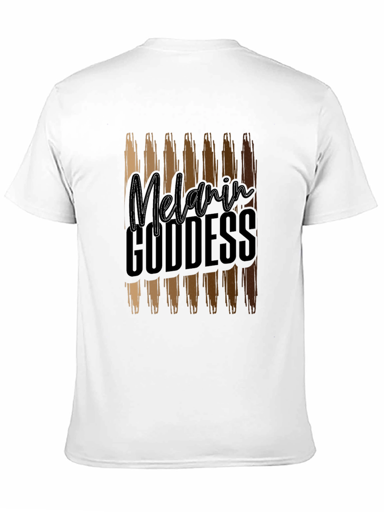 Black Melanin Goddess T-Shirt view 11