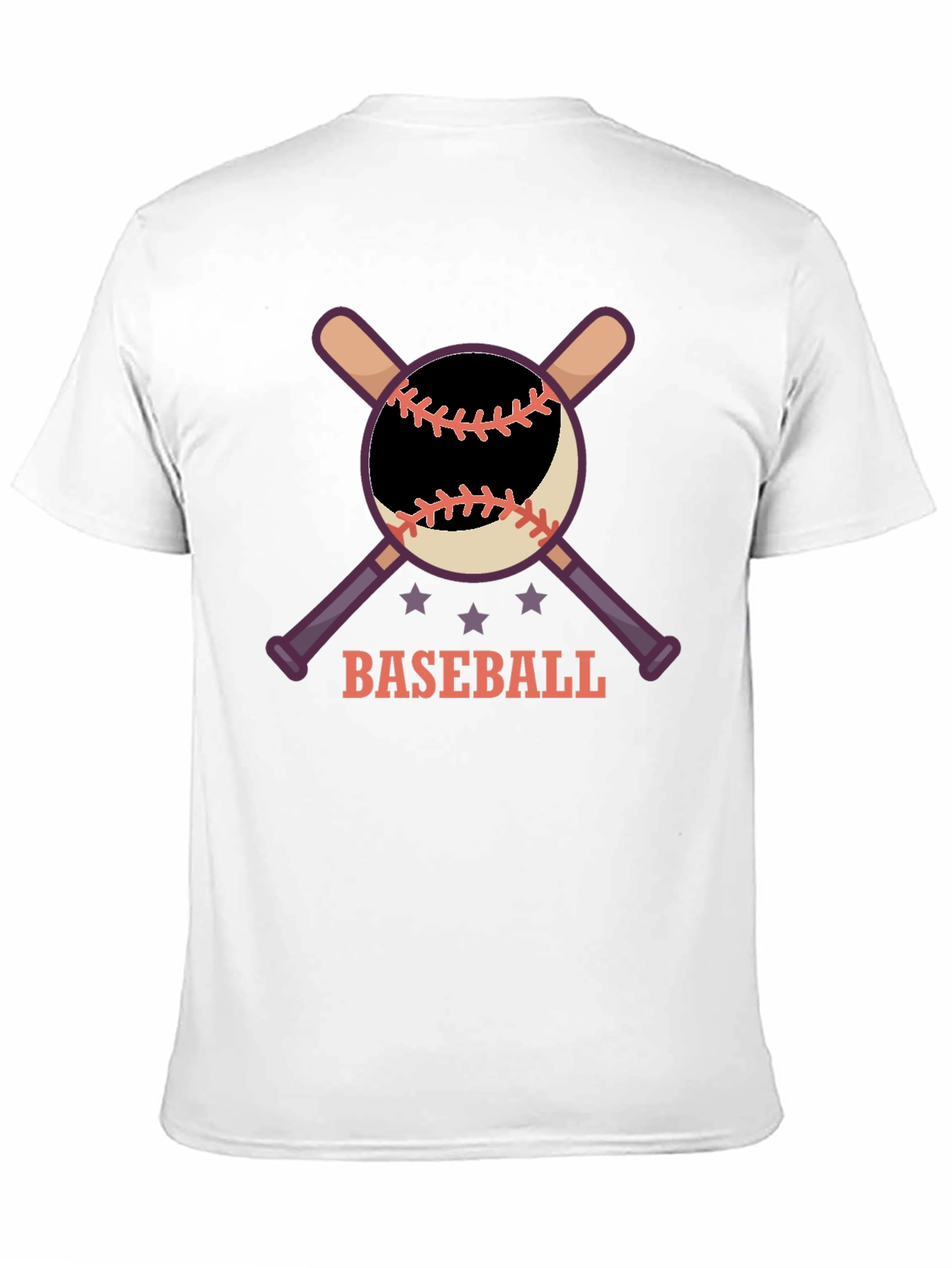 Black Baseball Graphic T-Shirt view 11