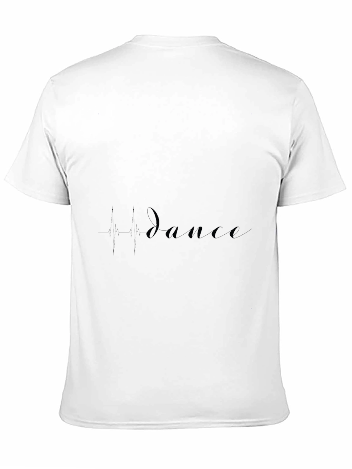 Black Dance Heartbeat Black T-Shirt view 11