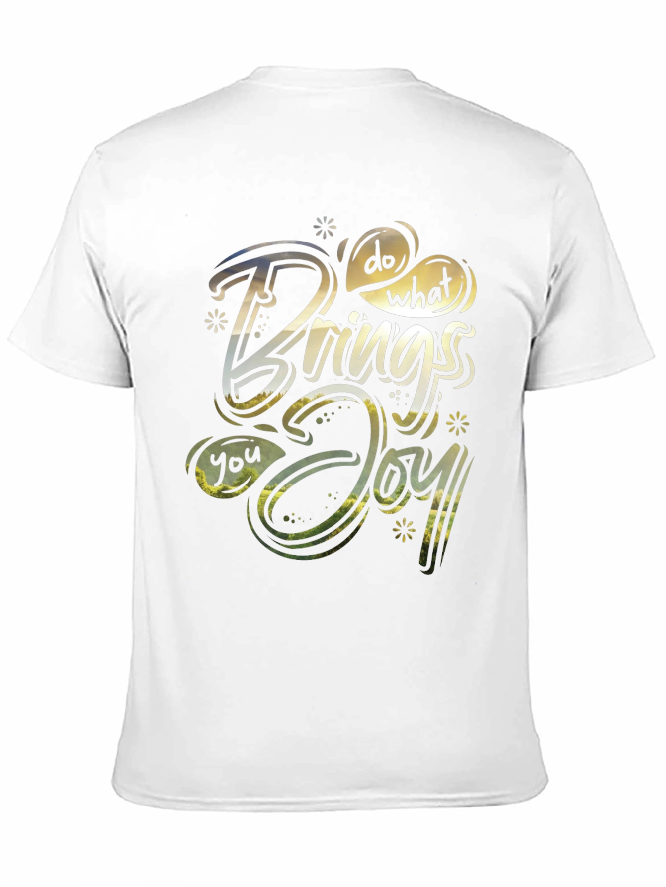 Black Do What Brings You Joy Black T-Shirt view 11