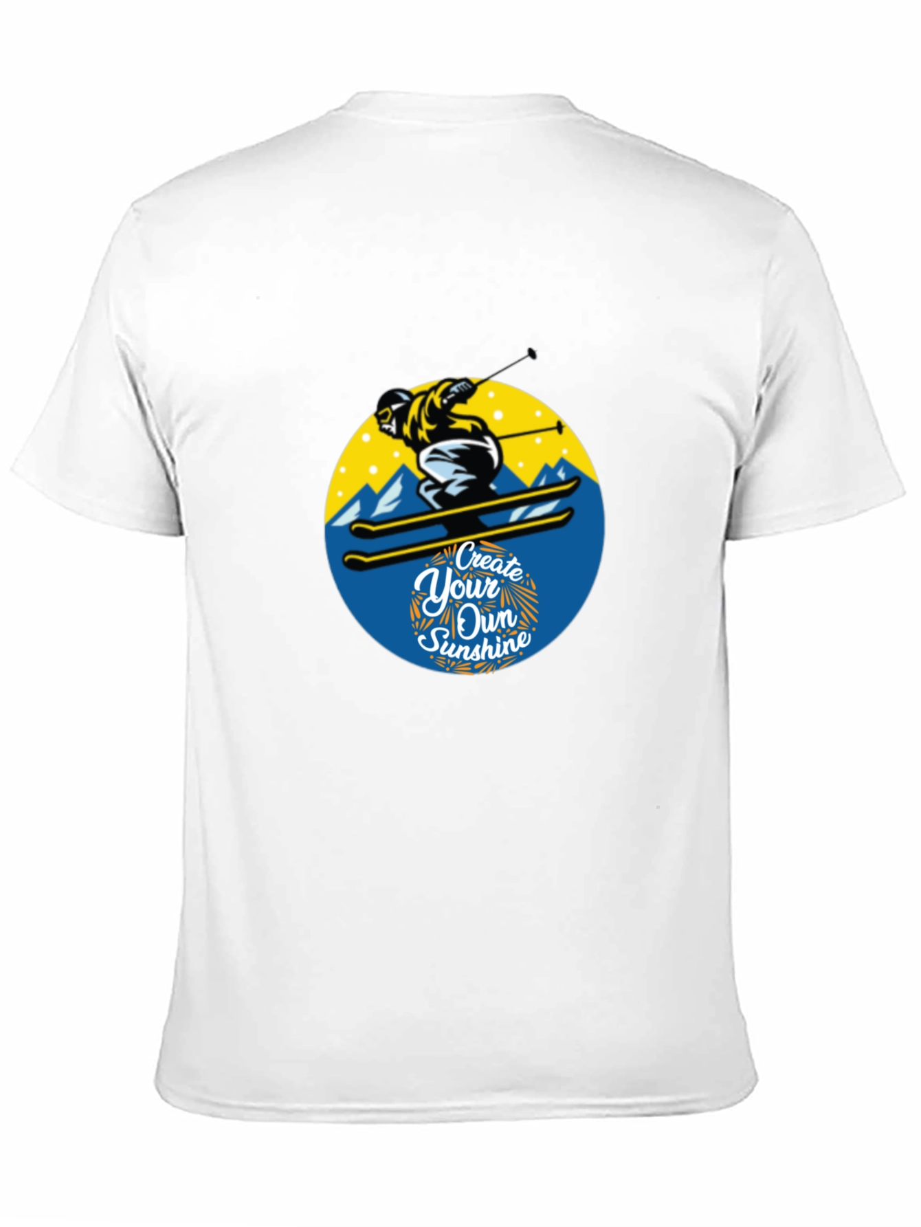 Create Your Own Sunshine Ski T-Shirt - 11