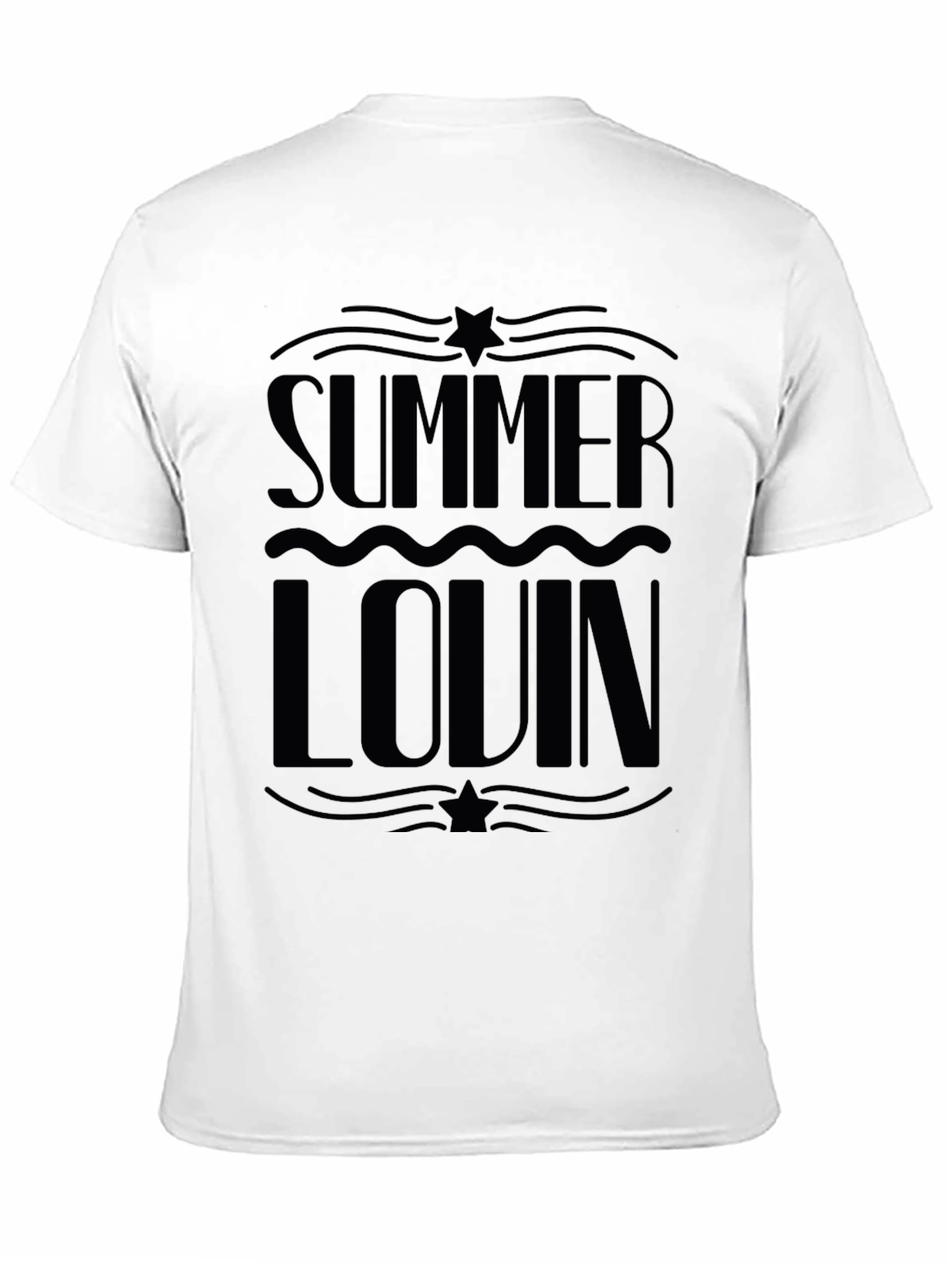 Black Summer Lovin' Black Graphic Tee view 11