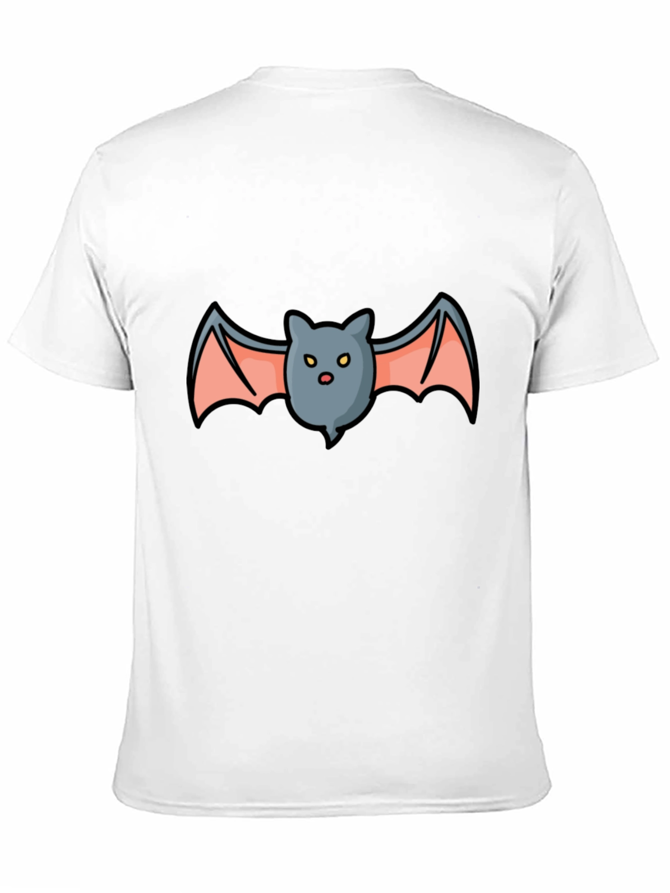 Black Cartoon Bat Graphic T-Shirt - Spooky Season view 11