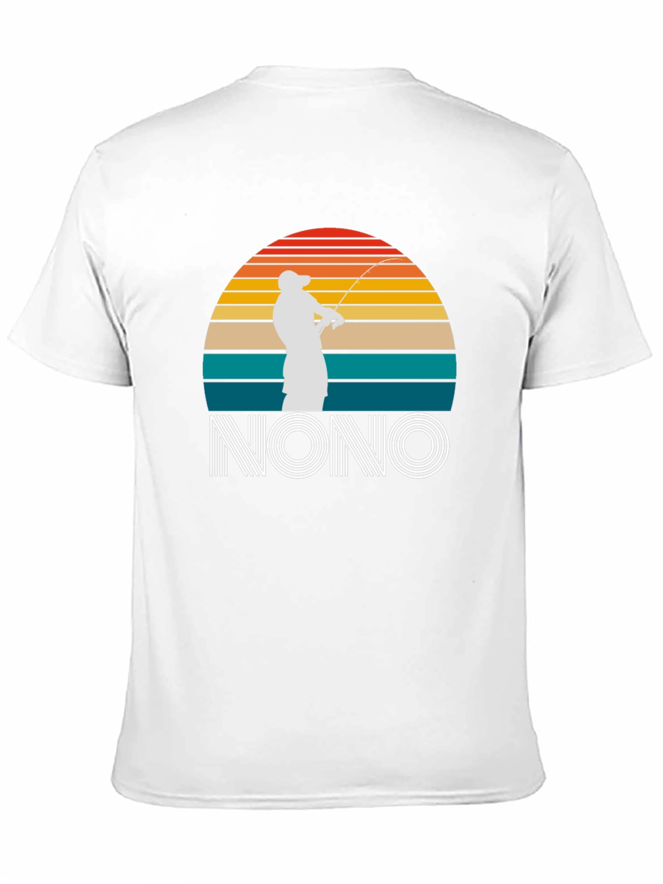 Retro Fishing T-Shirt - Nono Gift Idea - 11