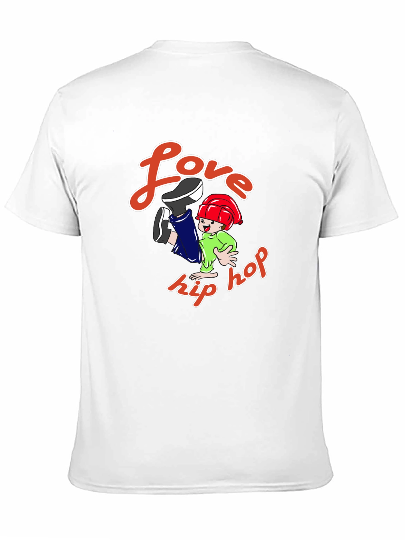 Black Love Hip Hop Graphic T-Shirt - Black view 11