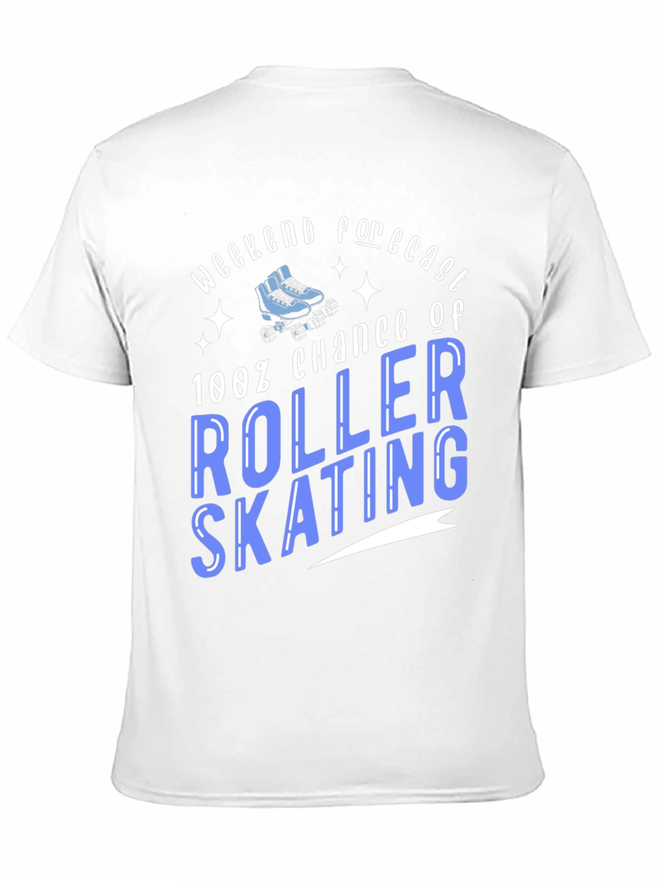 Roller Skating Weekend Forecast T-Shirt - 11