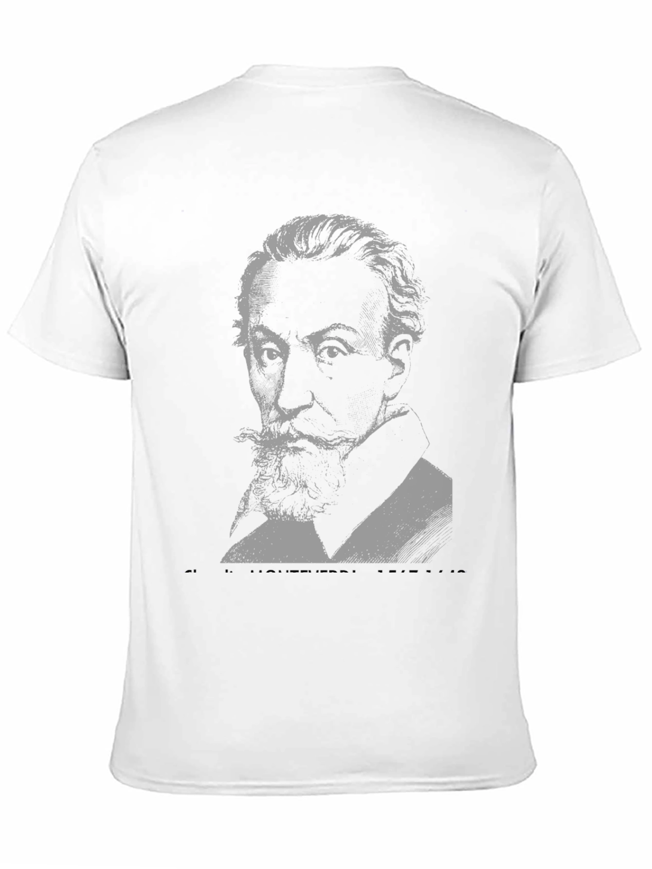 Black Vintage Portrait Graphic Tee - Black view 11