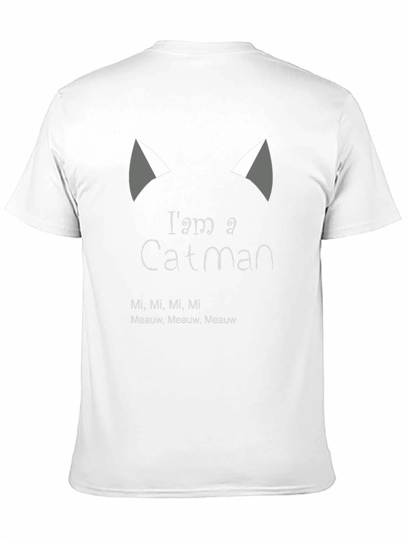 Black I'm a Catman T-Shirt - Funny Cat Lover Tee view 11