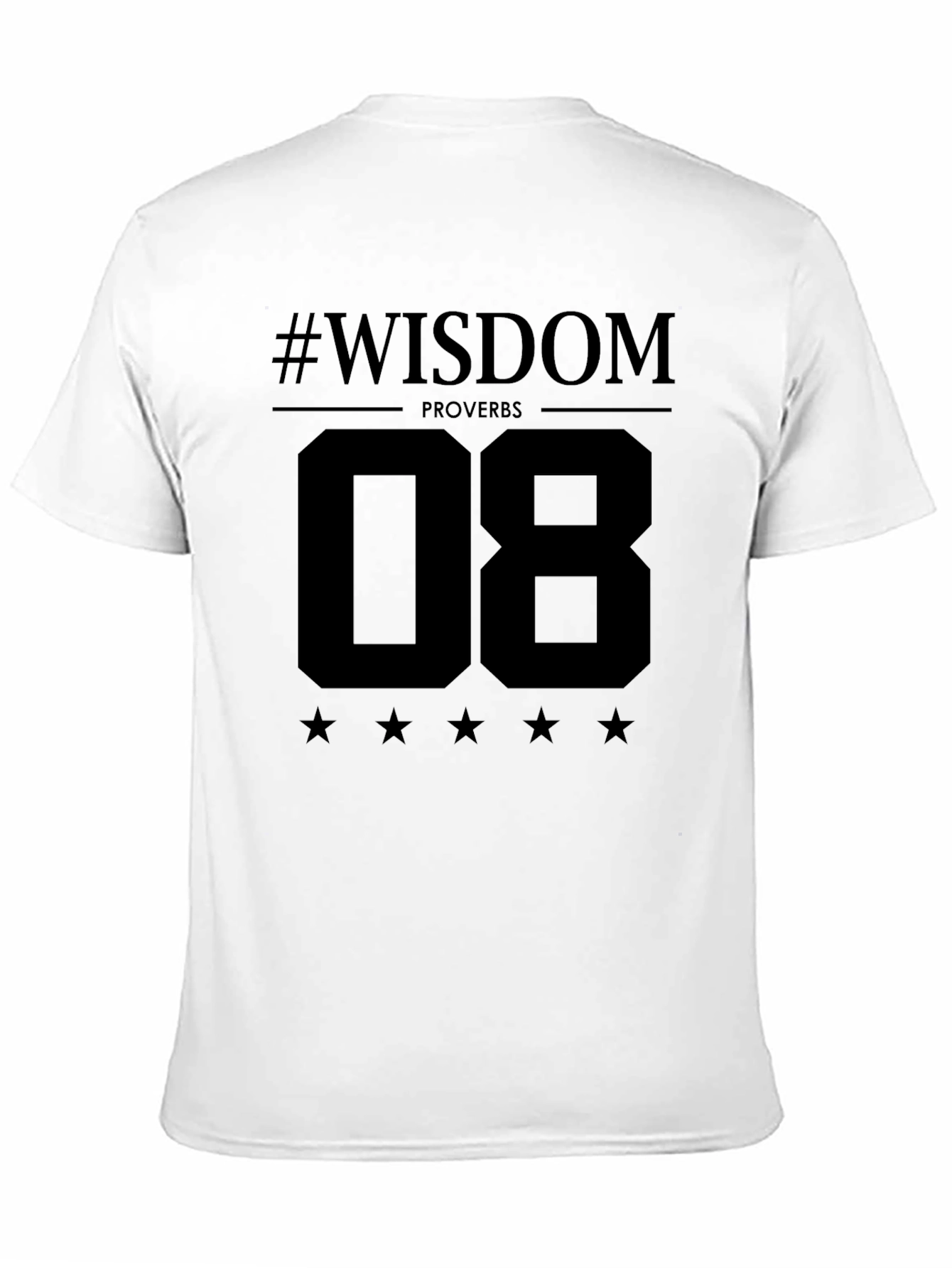 Black Wisdom Proverbs 08 Graphic T-Shirt view 11