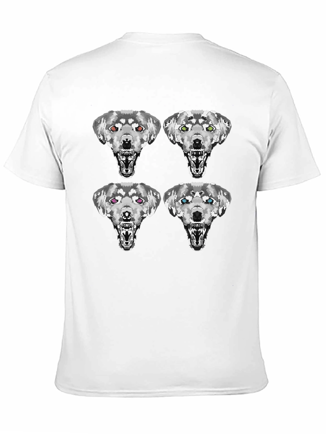 Black Wolf Pack Graphic T-Shirt - Stylish Black Tee view 11