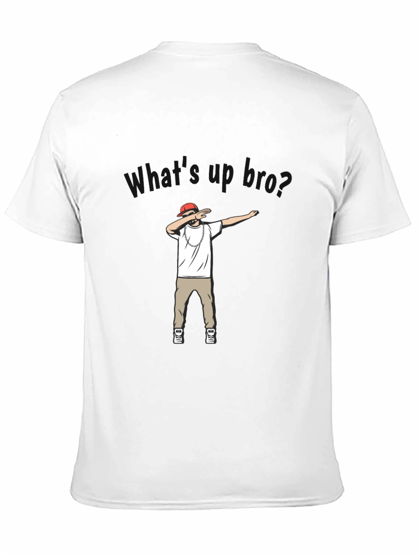Black Dabbing Hip Hop Graphic Tee - Cool & Trendy! view 11