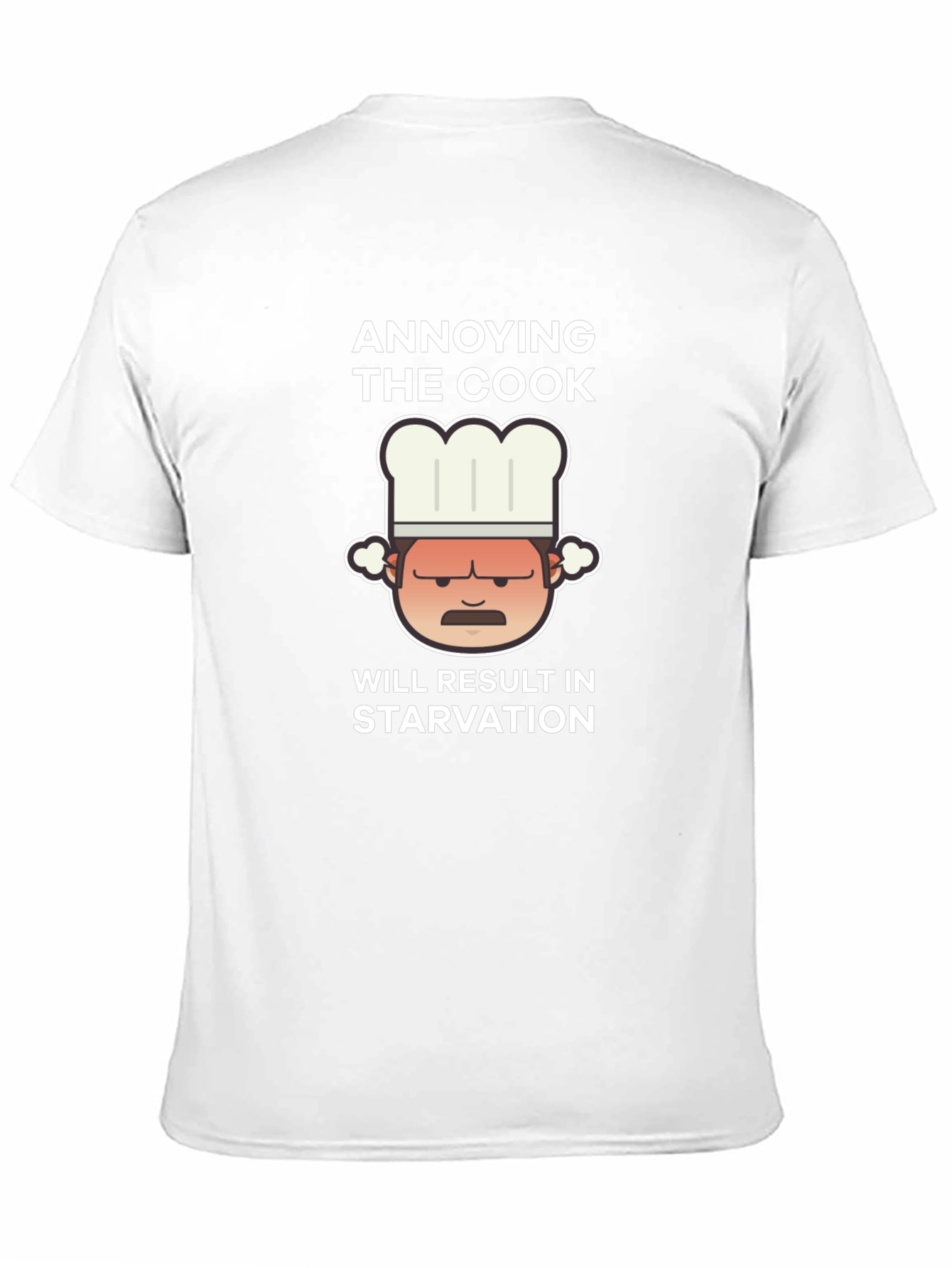 Black Annoying The Cook Graphic Tee - Funny Chef Shirt view 11
