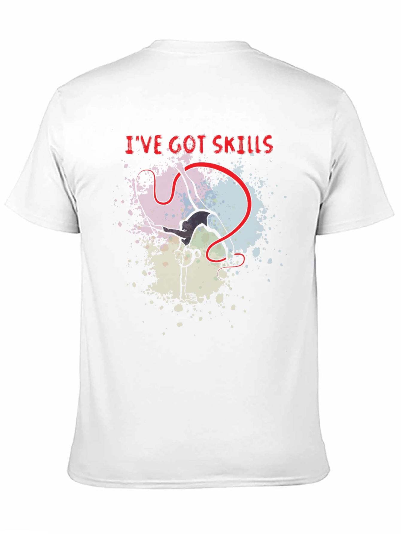 Black I've Got Skills T-Shirt - Unique Fishing Design view 11