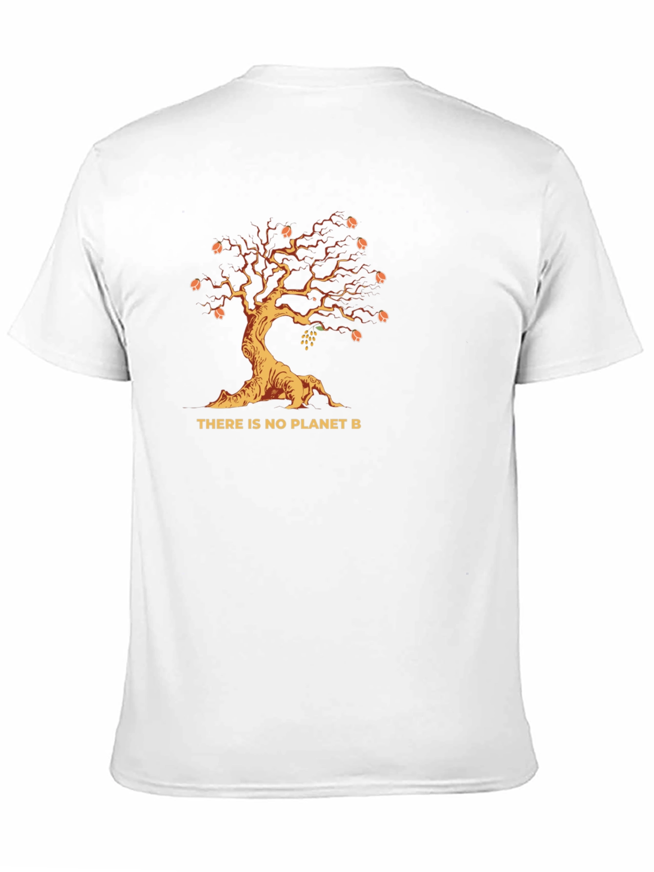 Black Planet B T-Shirt - Black, Unique Graphic Tee view 11