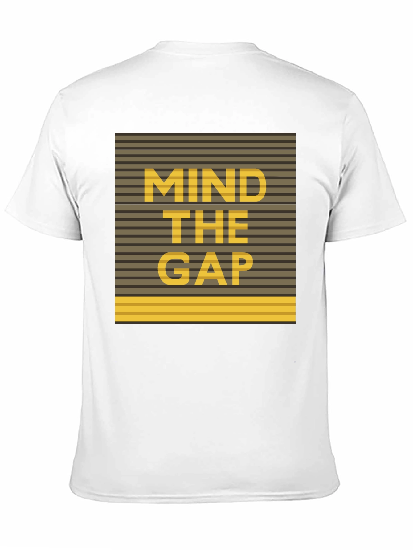 Black Mind The Gap Graphic Tee - Black view 11