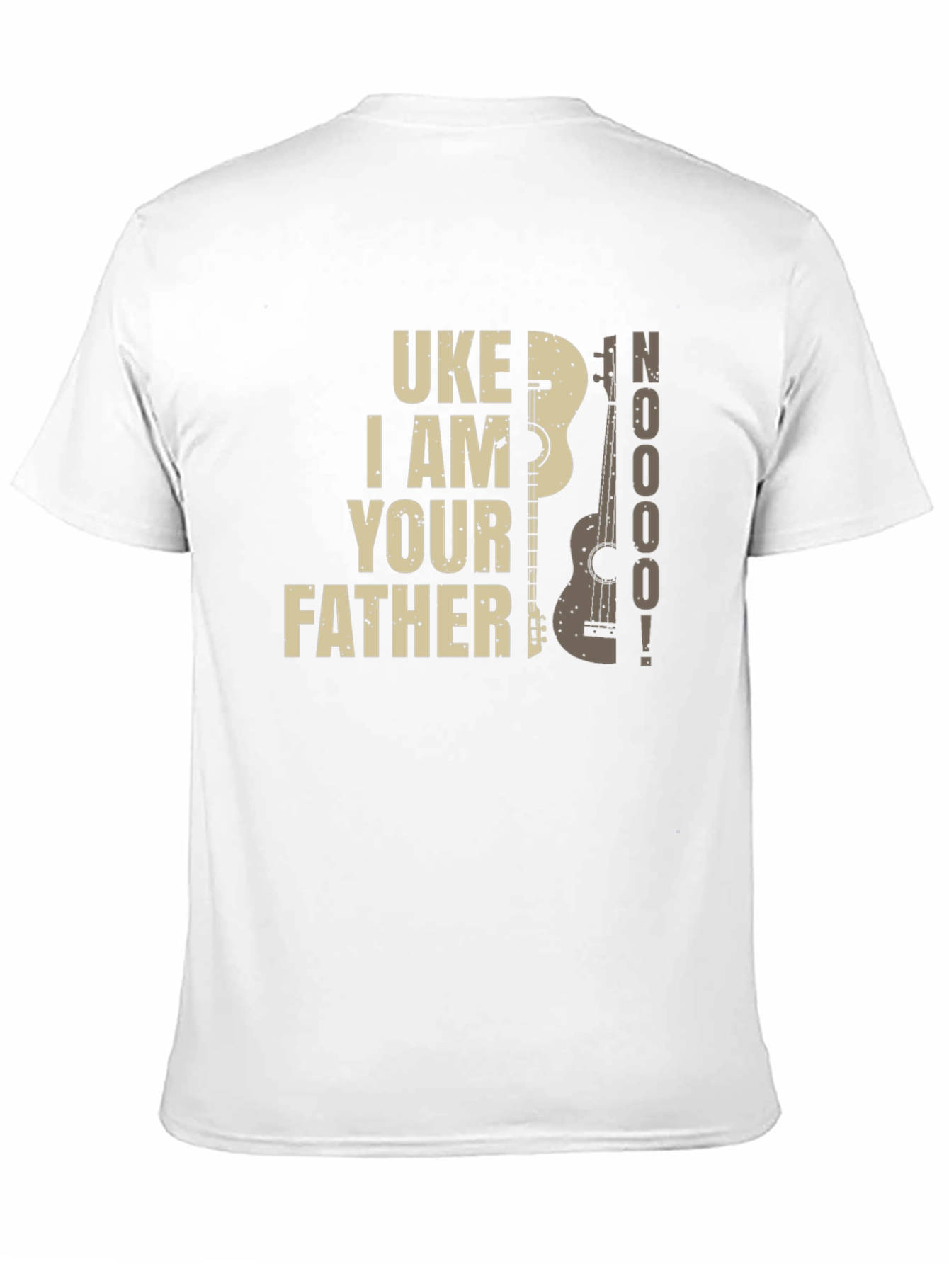 Black Uke I Am Your Father T-Shirt - Black, Novelty Tee view 11