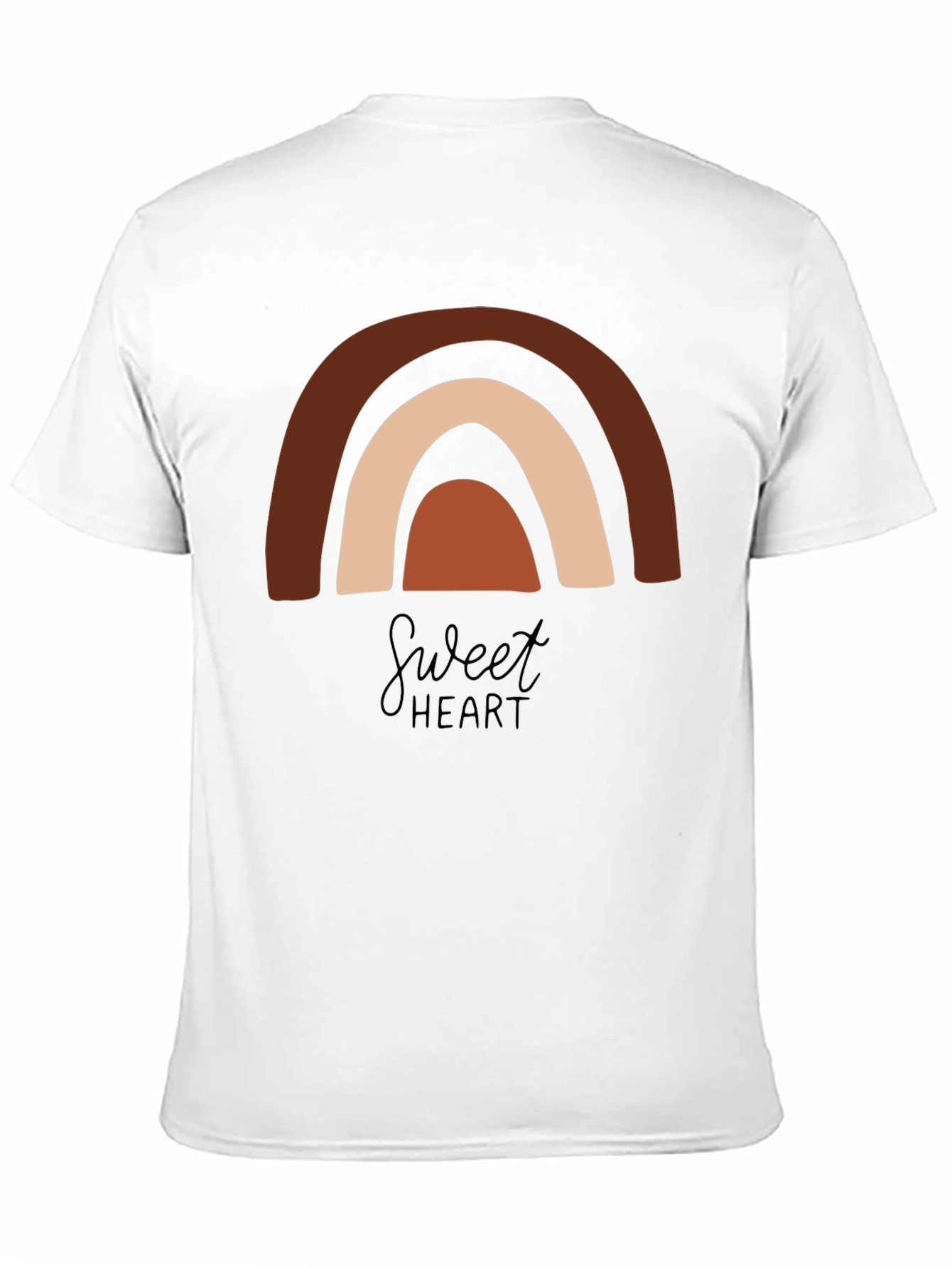 Black Sweetheart Rainbow Graphic T-Shirt view 11