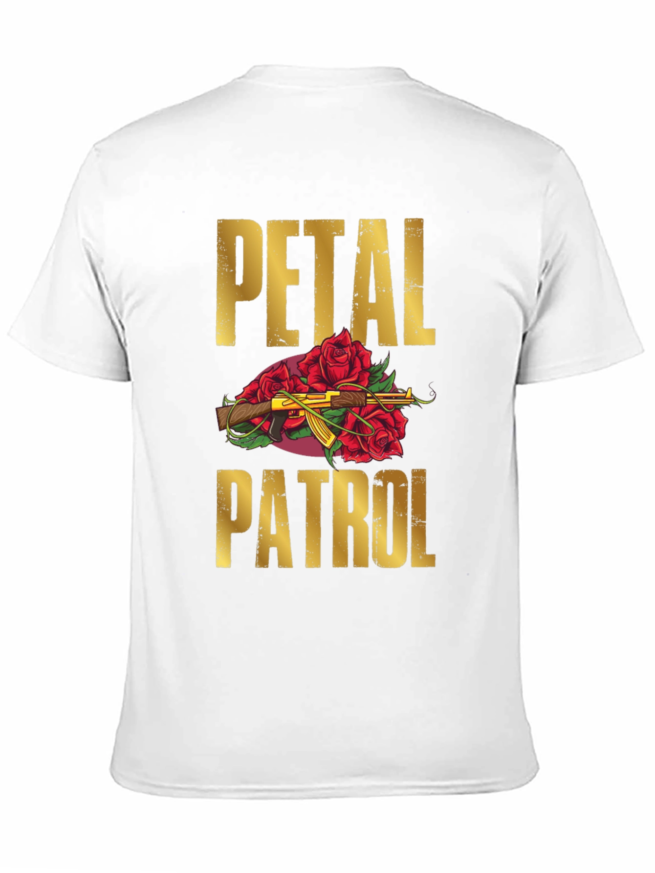 Black Petal Patrol Graphic T-Shirt view 11