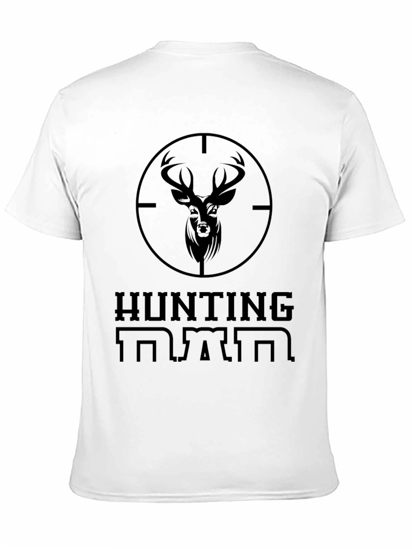 Black Hunting Dad T-Shirt view 11