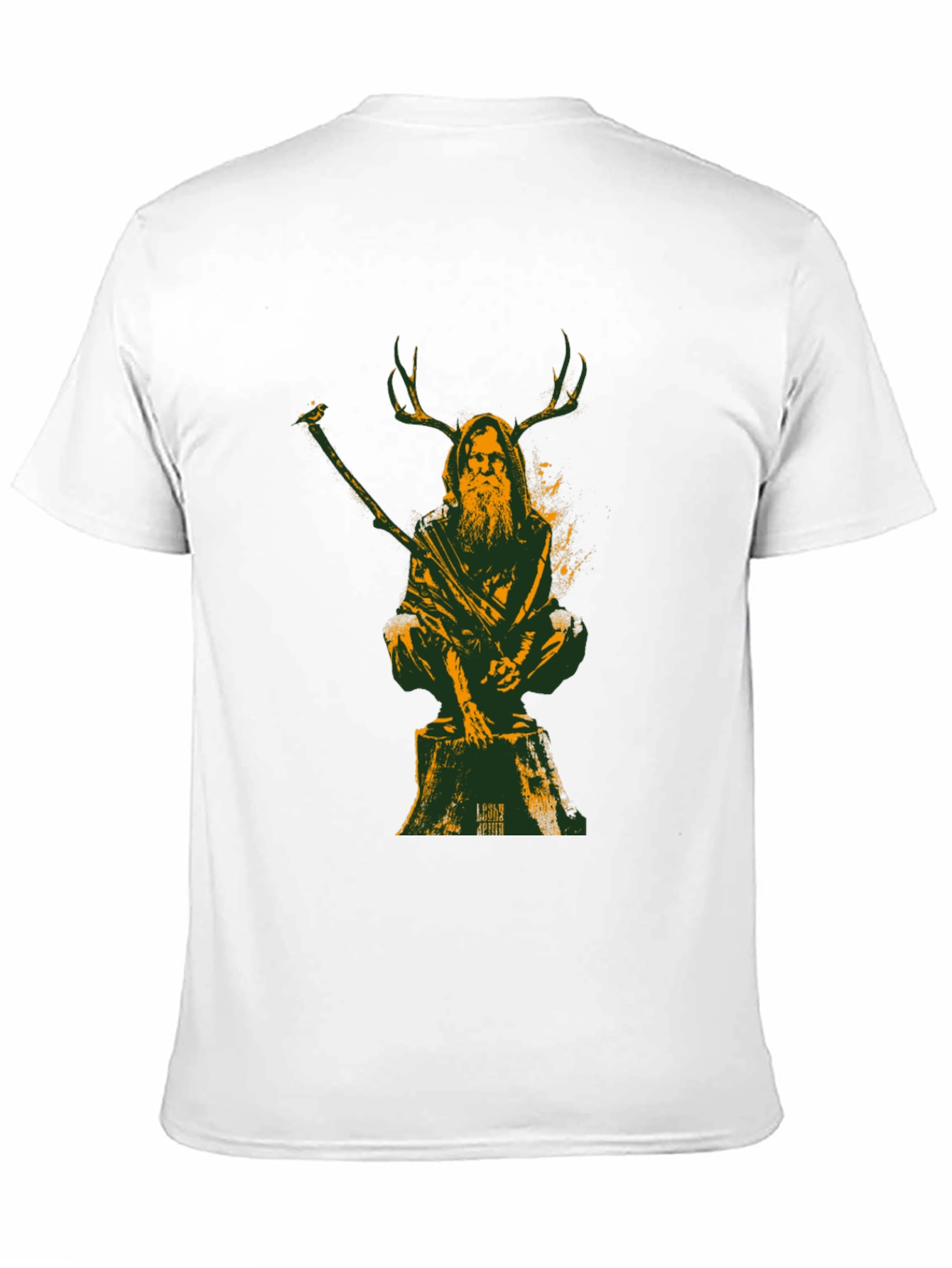Druid Graphic Tee - Forest Spirit Shirt - 11