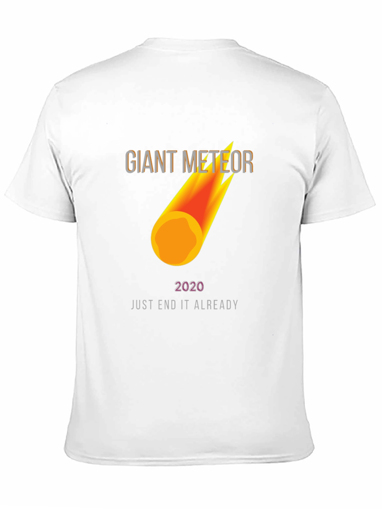 Black Giant Meteor 2020 T-Shirt - End It Already! view 11