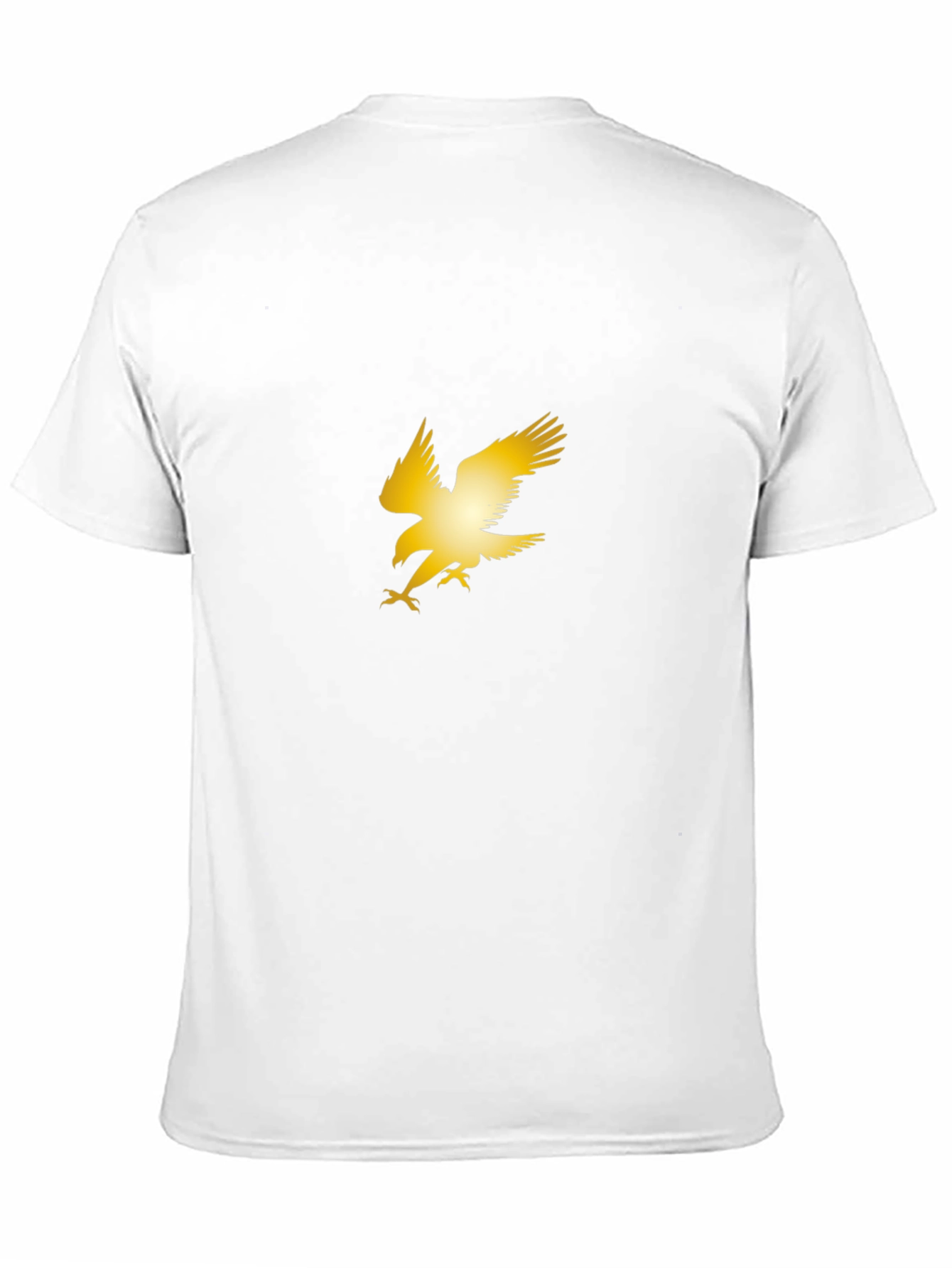 Golden Eagle Graphic Black T-Shirt - 11