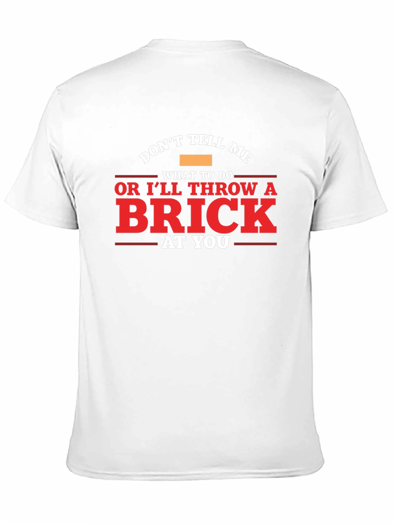 Black Funny Warning T-Shirt - Don't Tell Me What To Do view 11