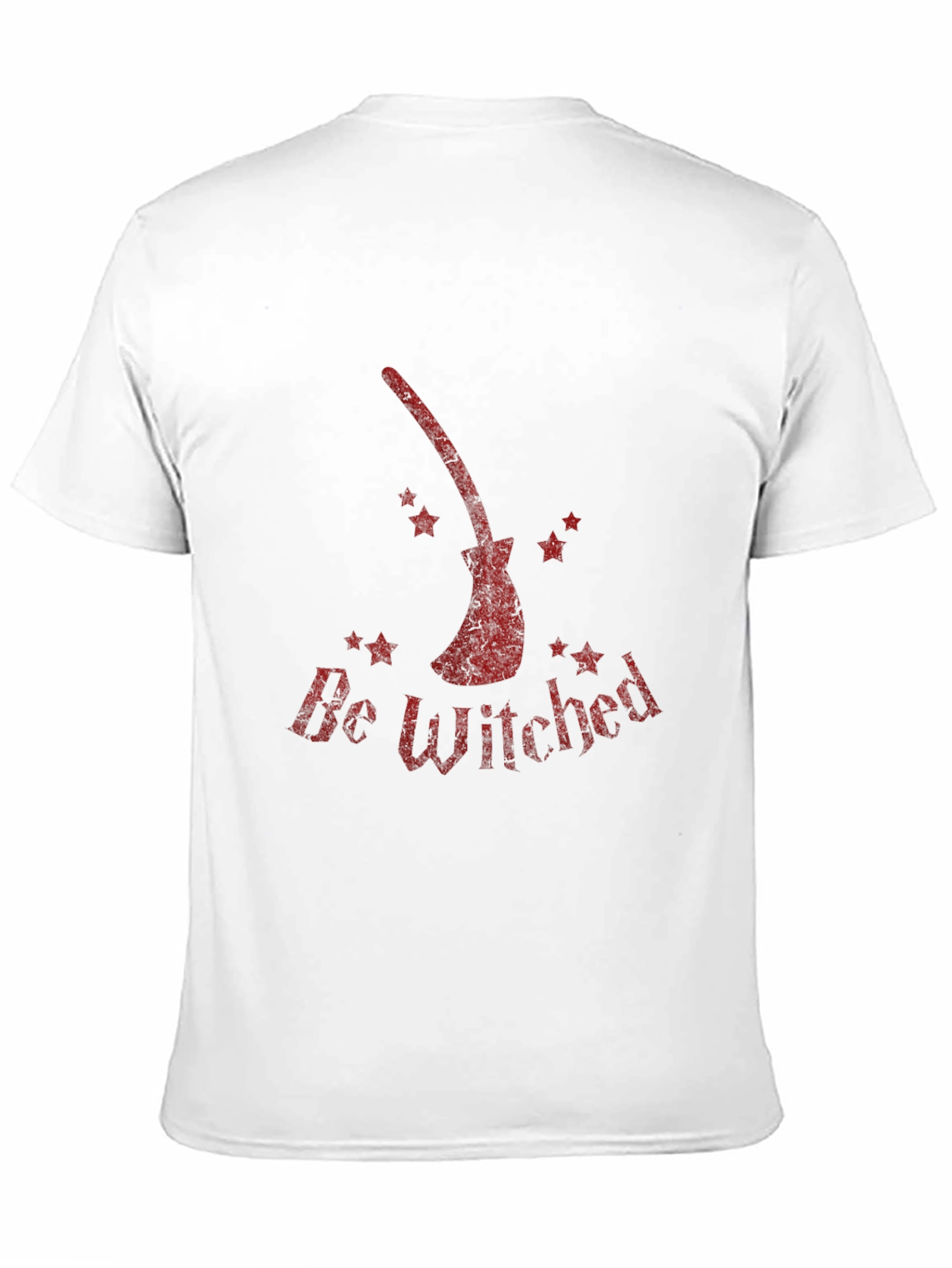 Black Be Witched T-Shirt - Halloween Broom Tee view 11