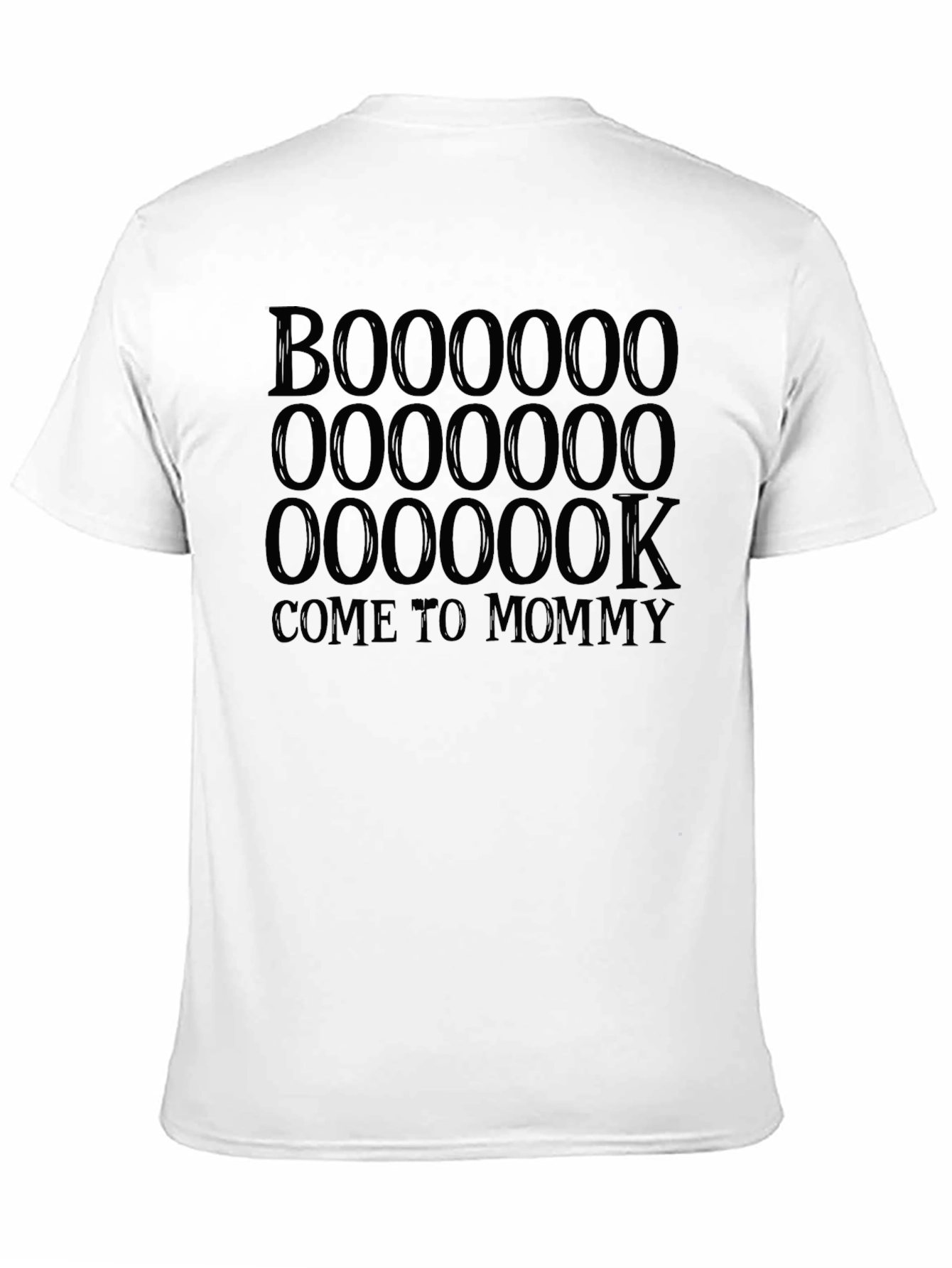 Black Boo Come to Mommy T-Shirt - Halloween view 11