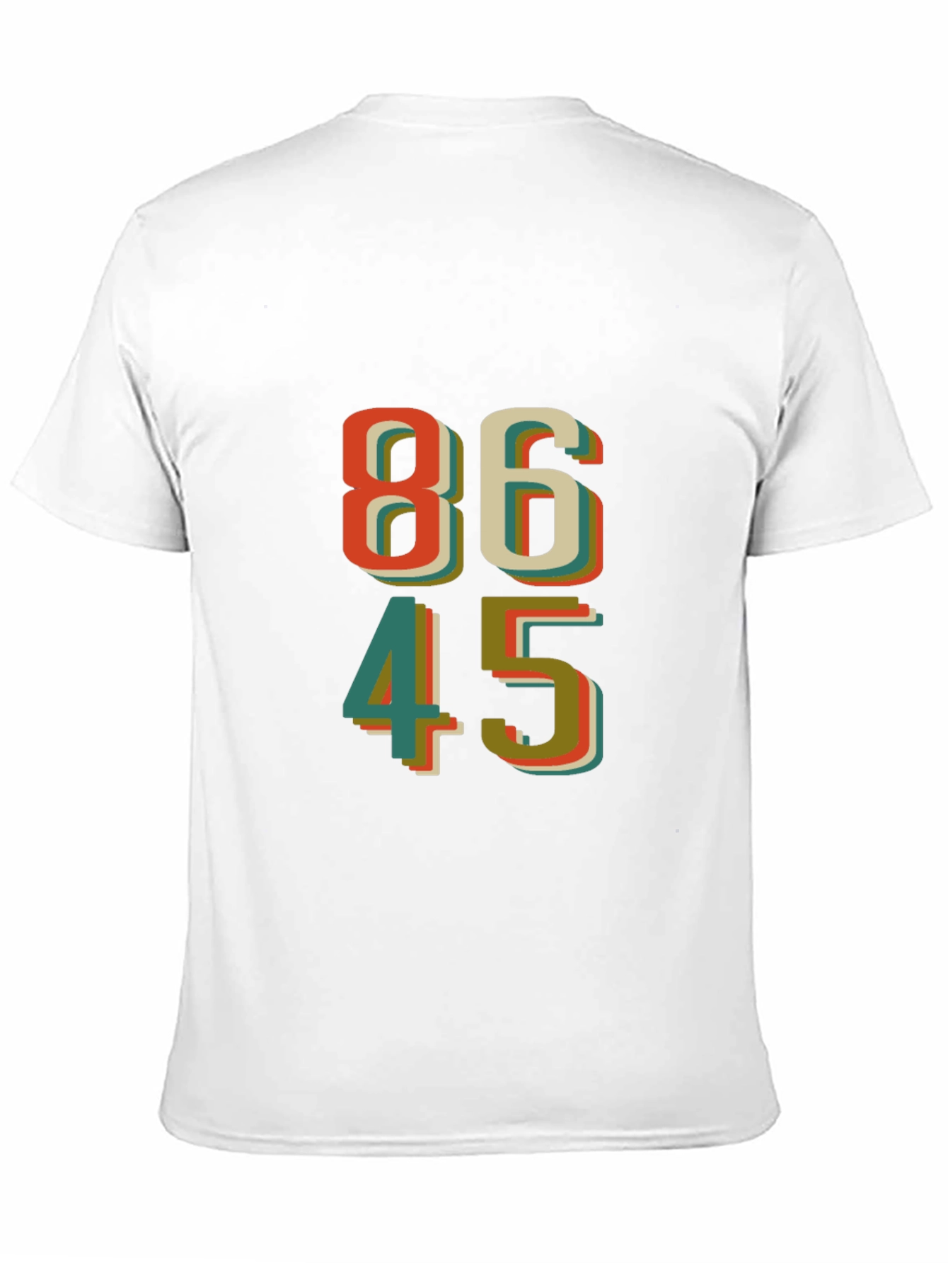 Black 86 45 Graphic T-Shirt - Retro Design view 11