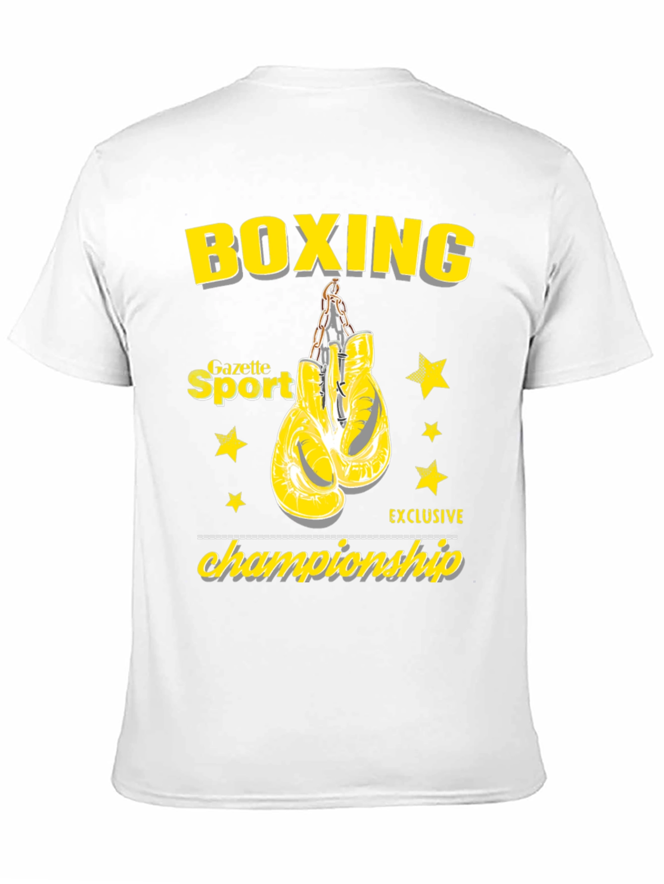 Black Boxing Championship Graphic Tee view 11