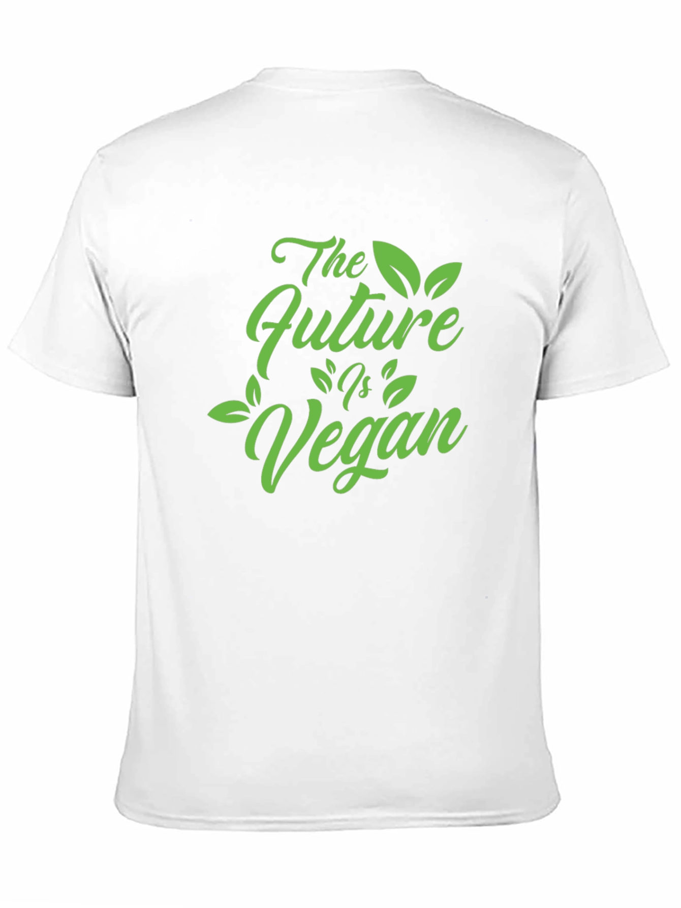 Black The Future Is Vegan Black T-Shirt view 11