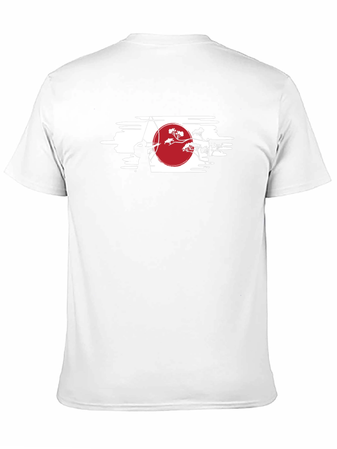 Black Japanese Archery T-Shirt - Black Cotton Tee view 11