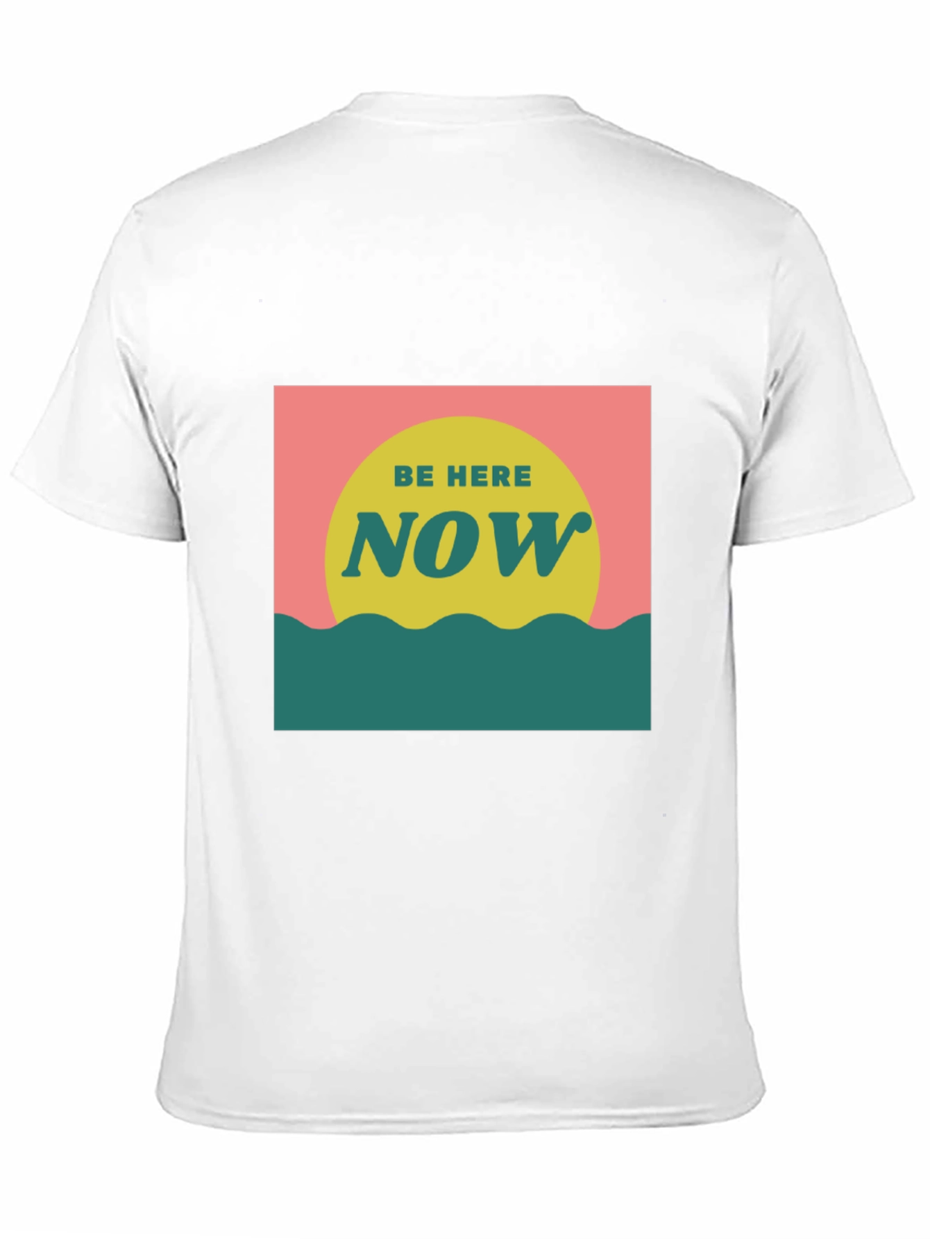 Black Be Here Now Graphic Tee - Zen Inspired Comfort view 11
