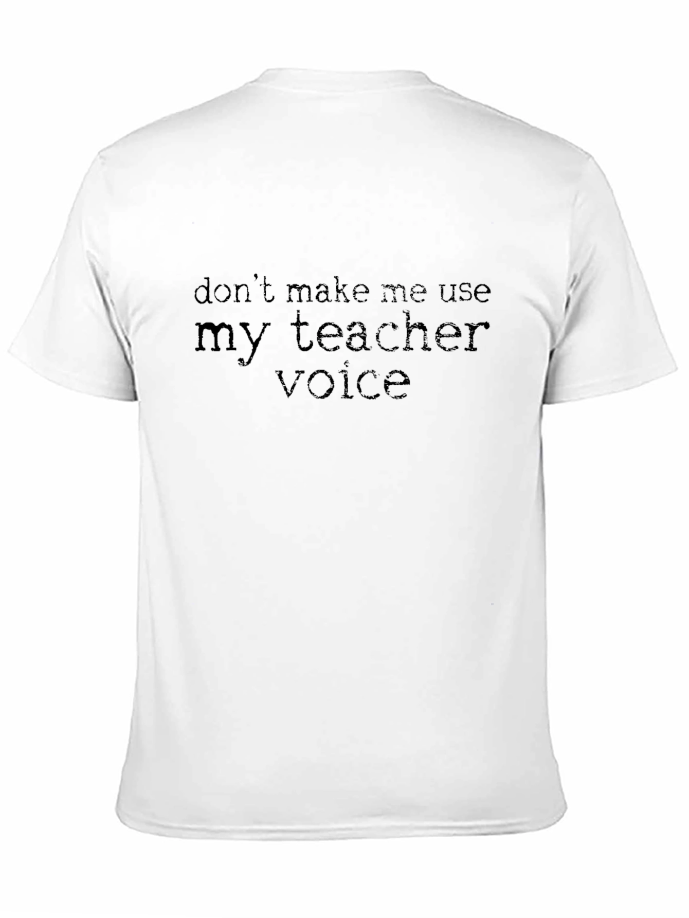 Black Teacher Voice Graphic Tee - Soft Cotton Blend view 11