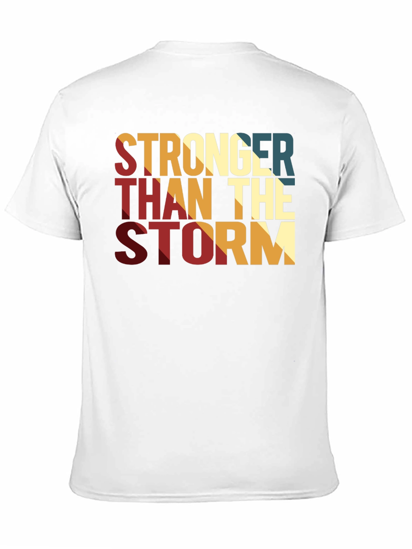 Black Stronger Than The Storm Graphic Print Tee view 11