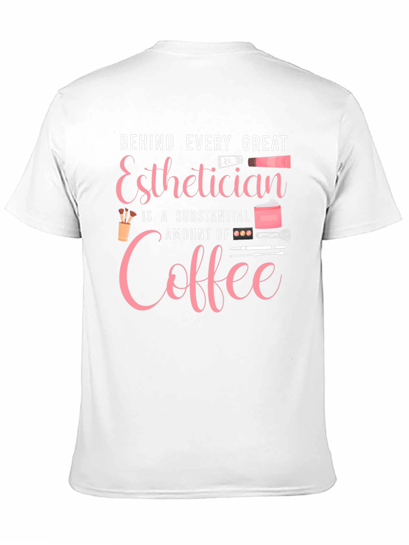 Black Esthetician Coffee T-Shirt - Beauty Pro Tee view 11