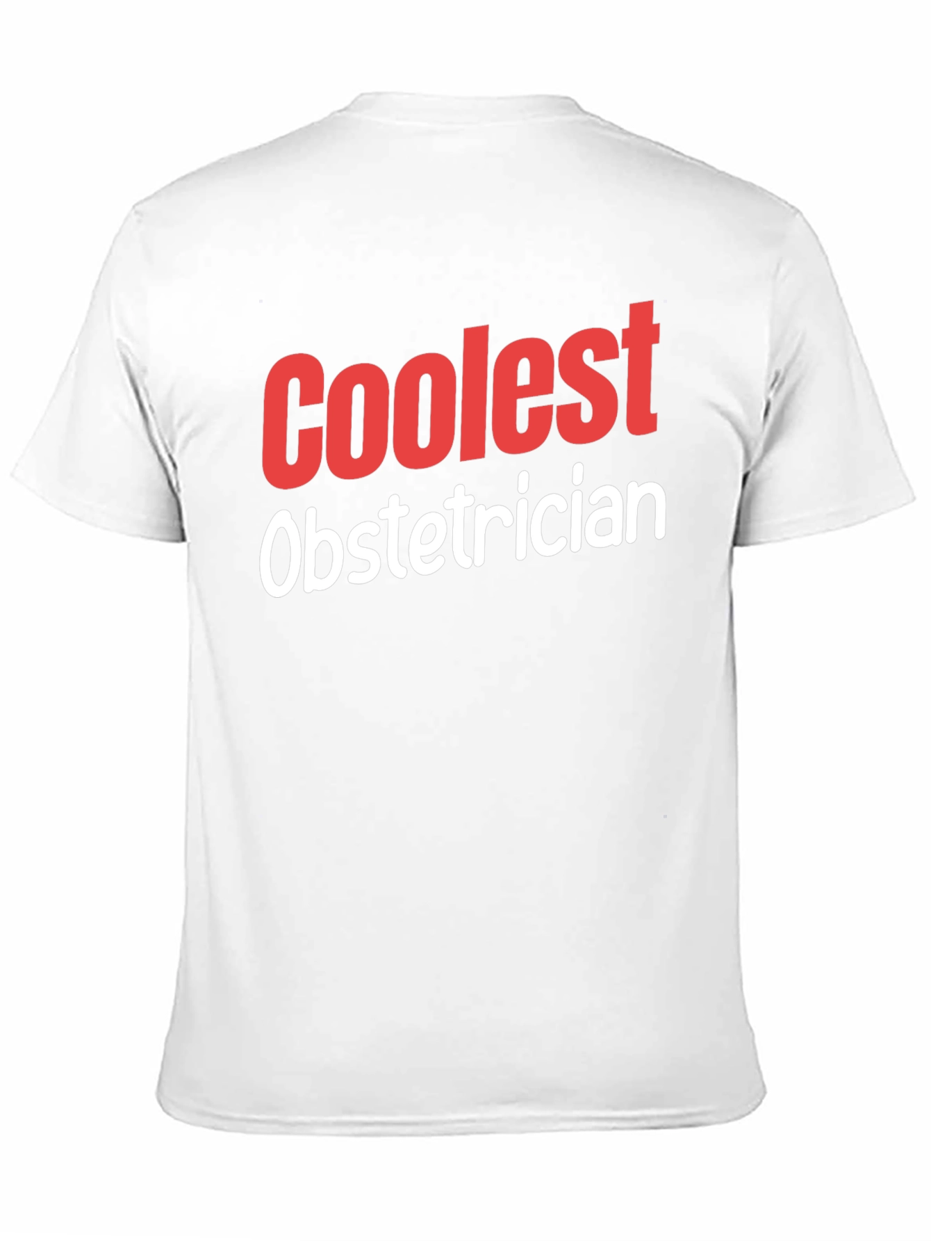 Black Coolest Obstetrician Graphic T-Shirt view 11