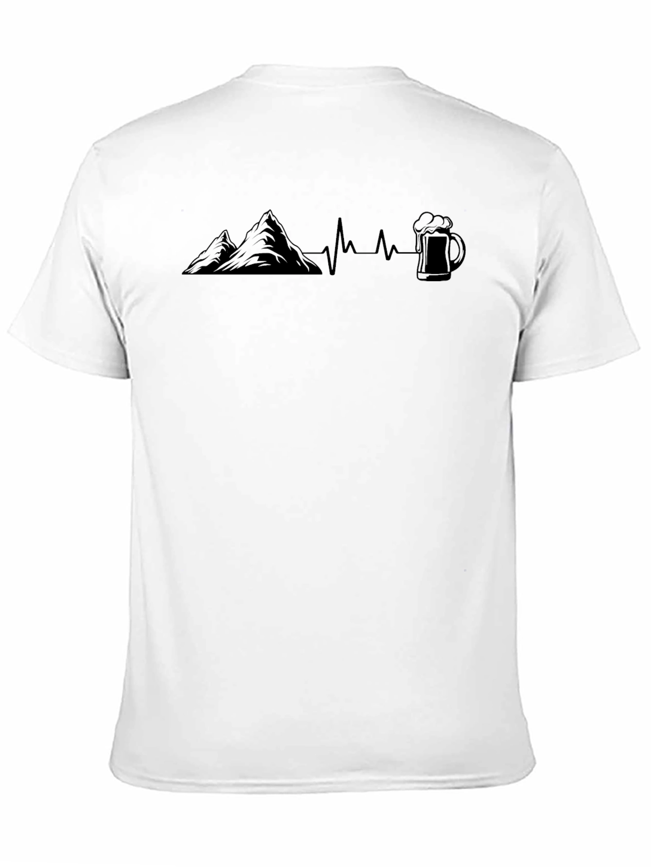 Black Mountain Beer Heartbeat T-Shirt view 11