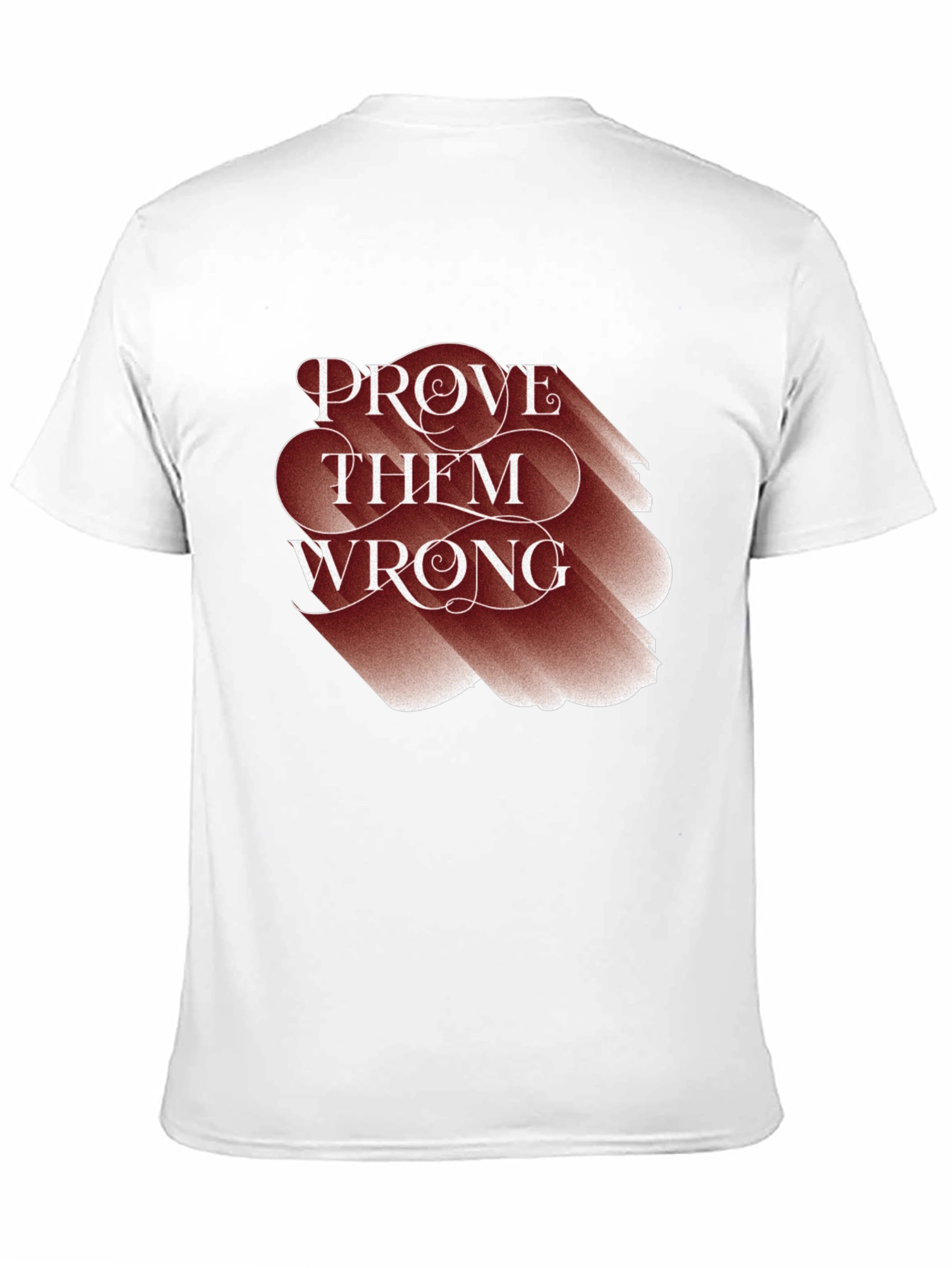 Black Prove Them Wrong Graphic Tee - Motivational T-Shirt view 11
