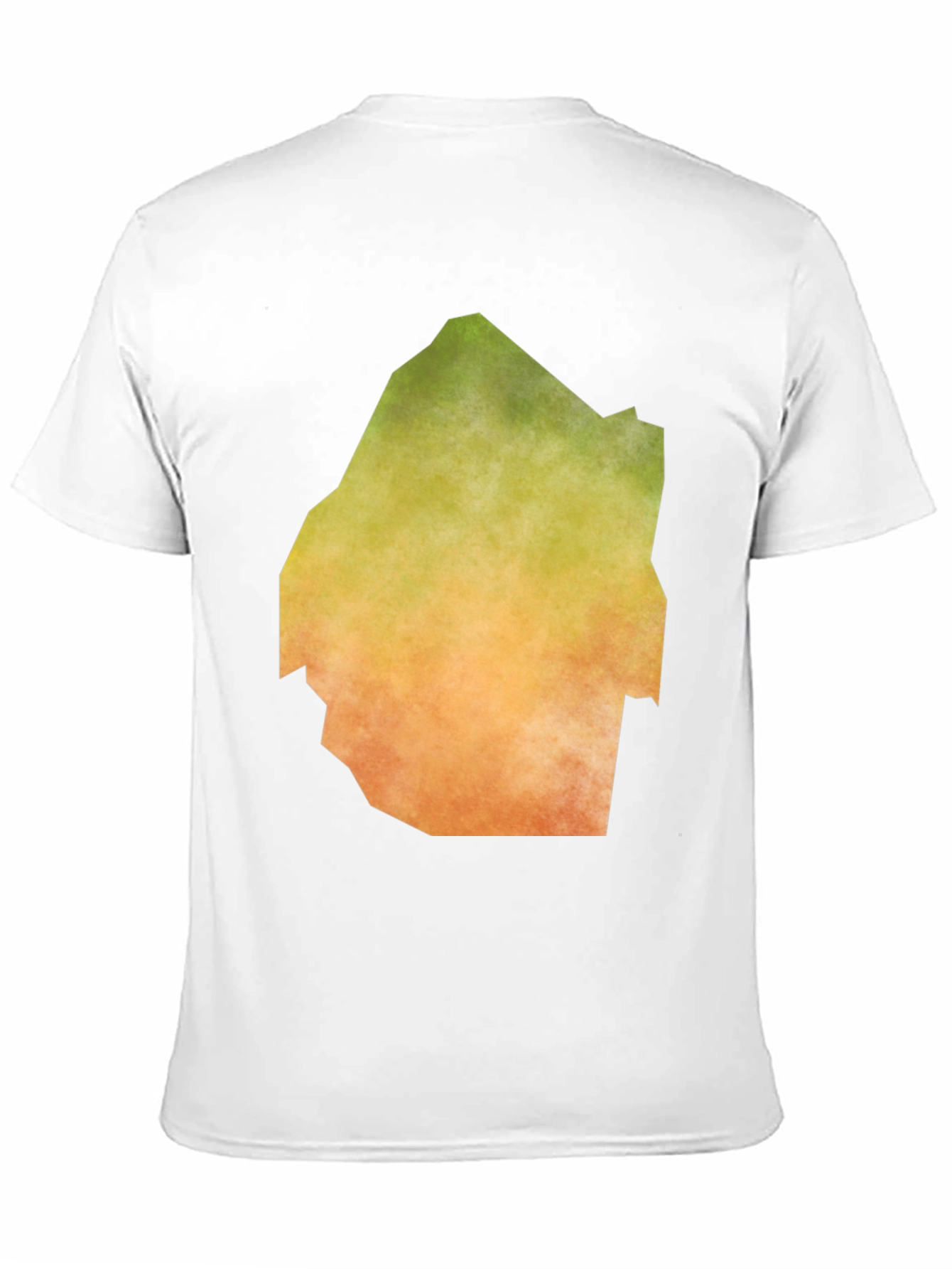 Black Abstract Graphic Tee - Stylish Men's Black T-Shirt view 11