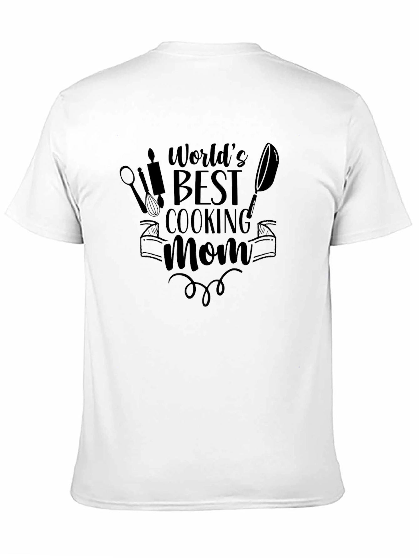 Black World's Best Cooking Mom Graphic Tee view 11