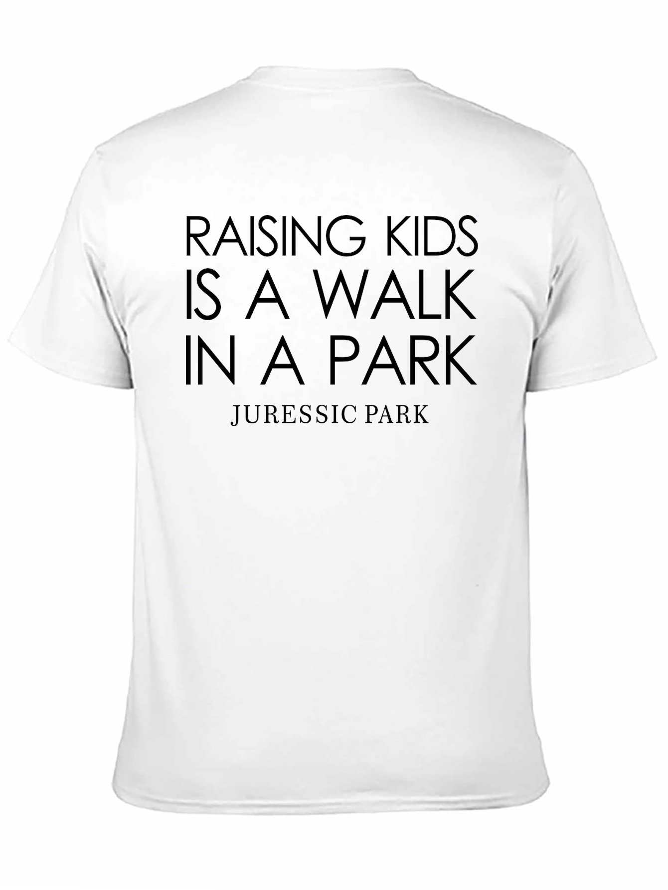 Black Raising Kids Jurassic Park T-Shirt view 11