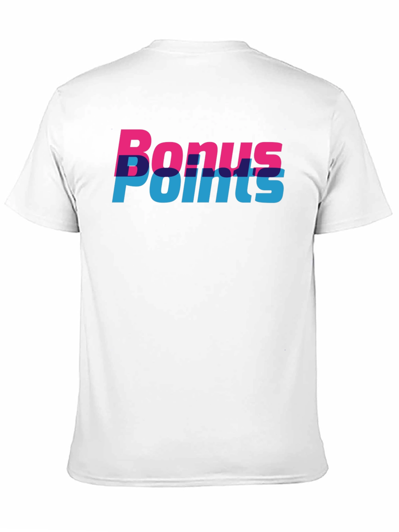 Black Bonus Points Graphic Tee - Black Cotton Shirt view 11